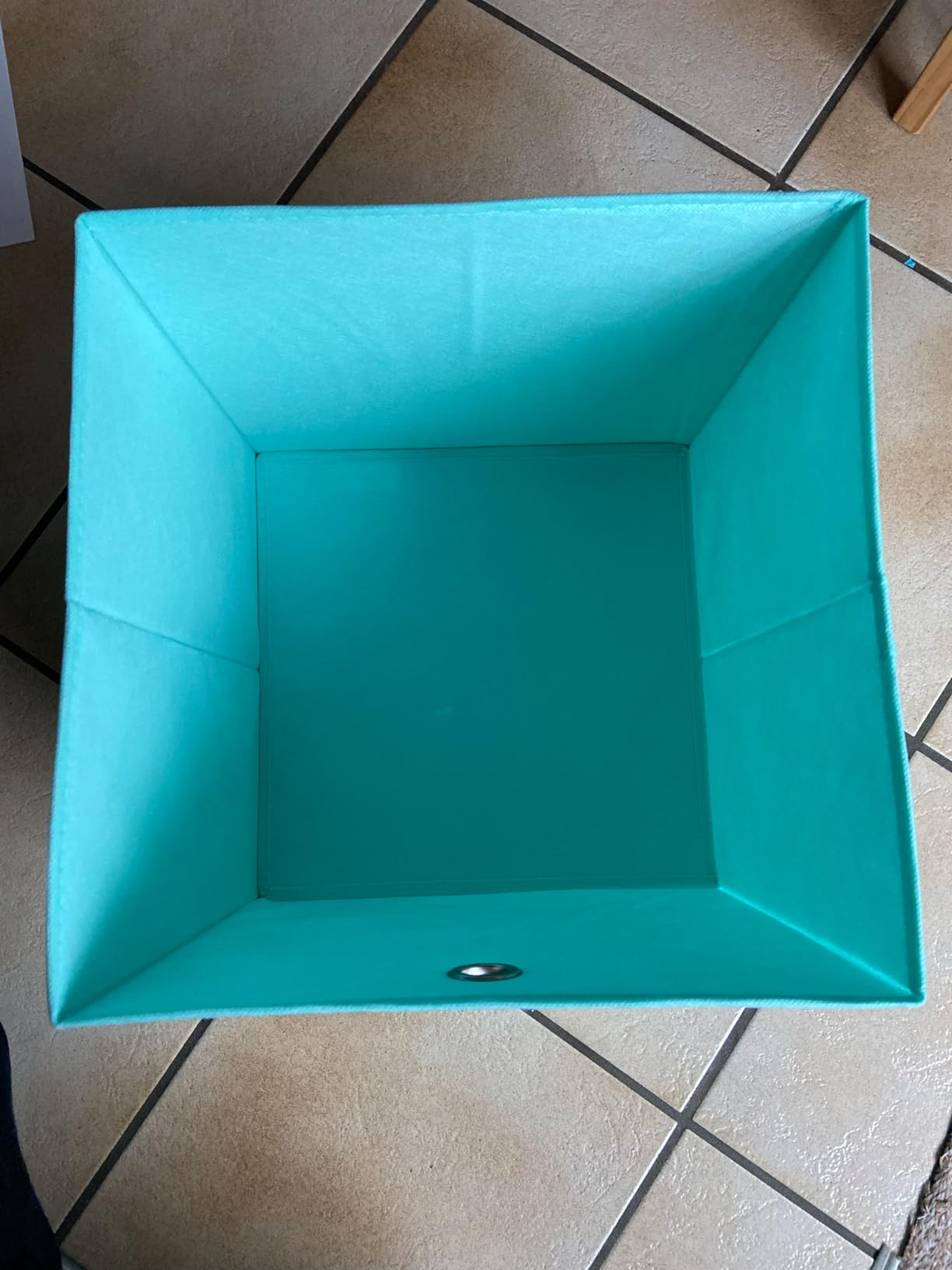 Eine Box wellig