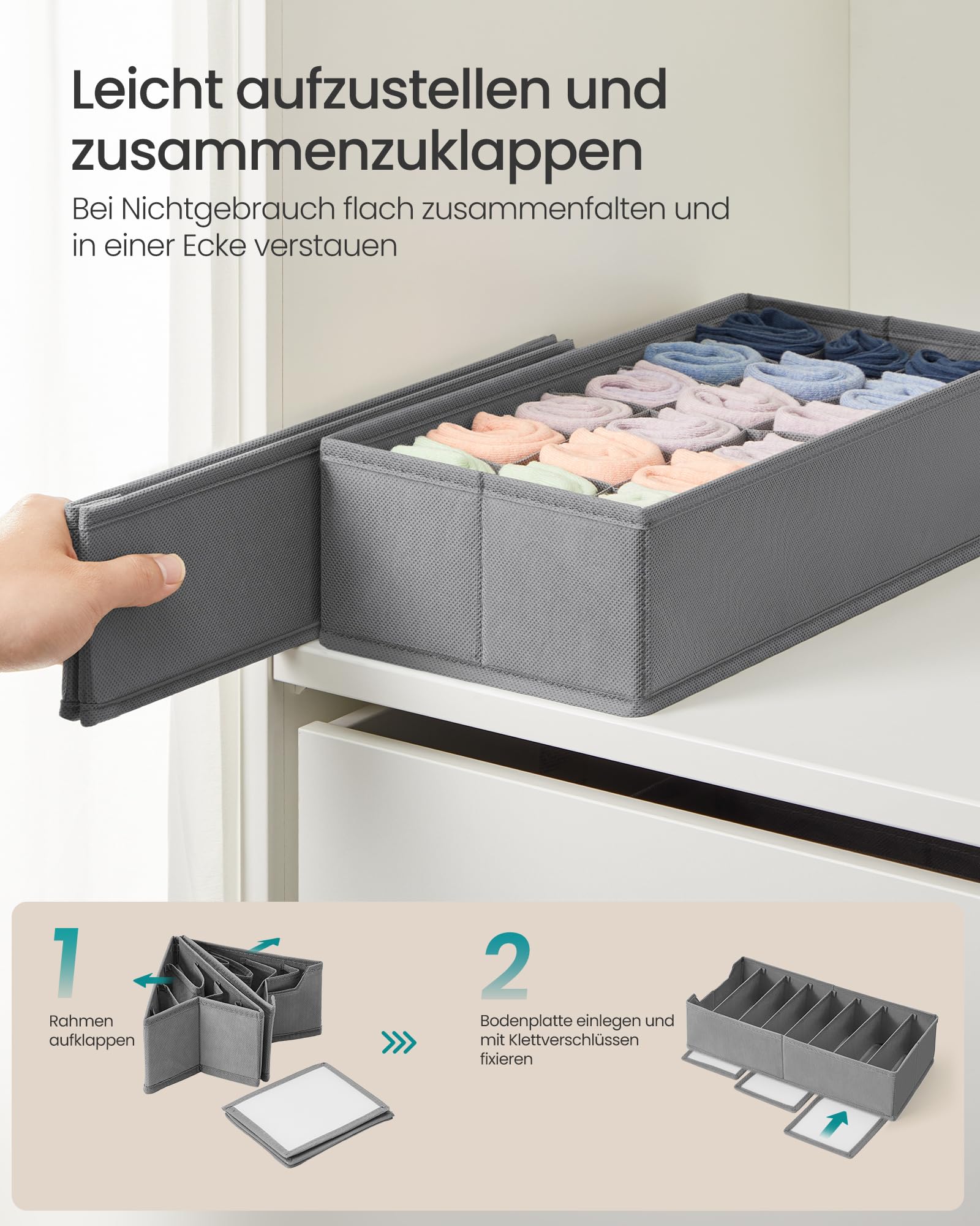 songmics-schubladen-organizer-vliesstoff-4er-set-40-x-16-x-10-cm-taubengrau-rus0 image 7