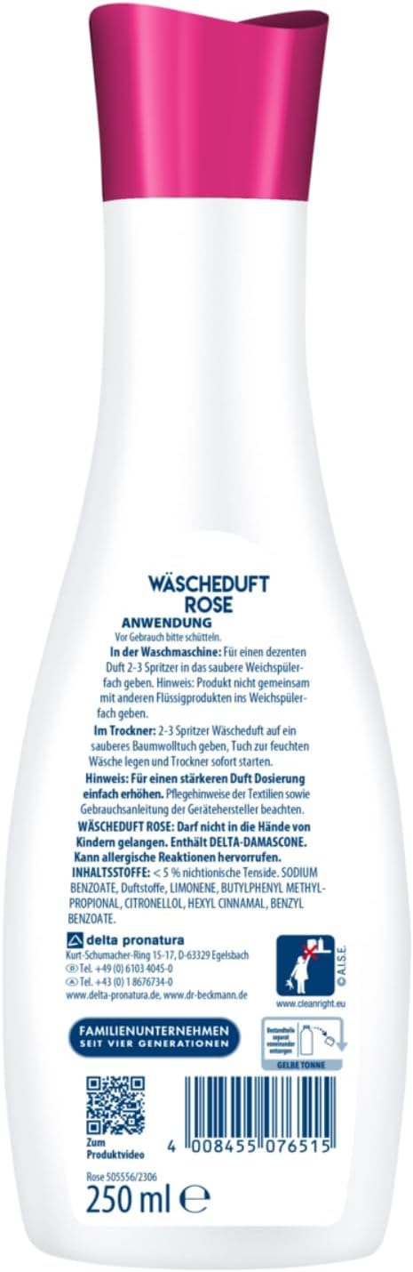 dr-beckmann-w-scheduft-rose-250-ml-ohne-weichsp-ler-duft-depot-technologie image 2