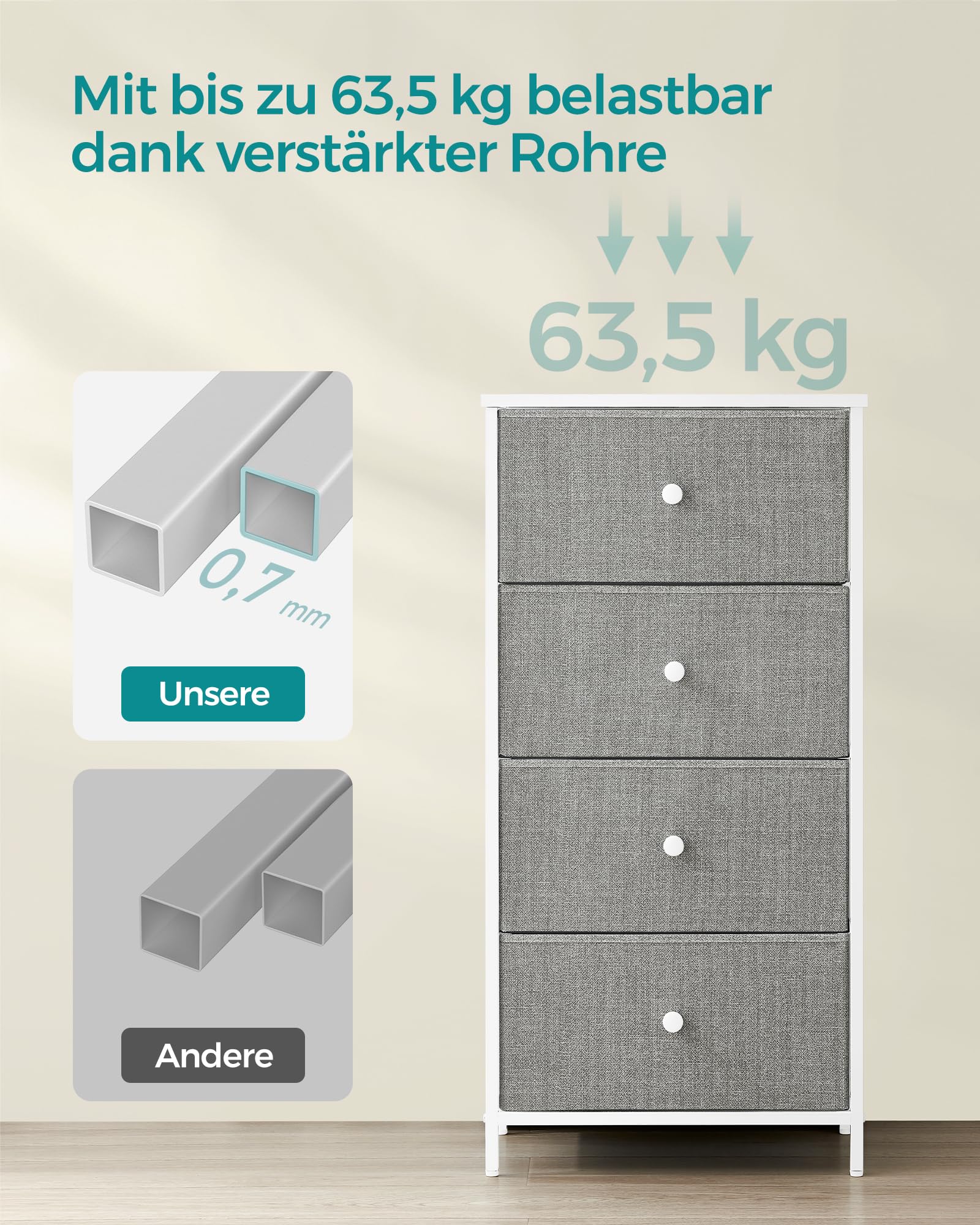 songmics-kommode-lts314l10-mit-4-stoff-schubladen-taubengrau-cremewei image 5