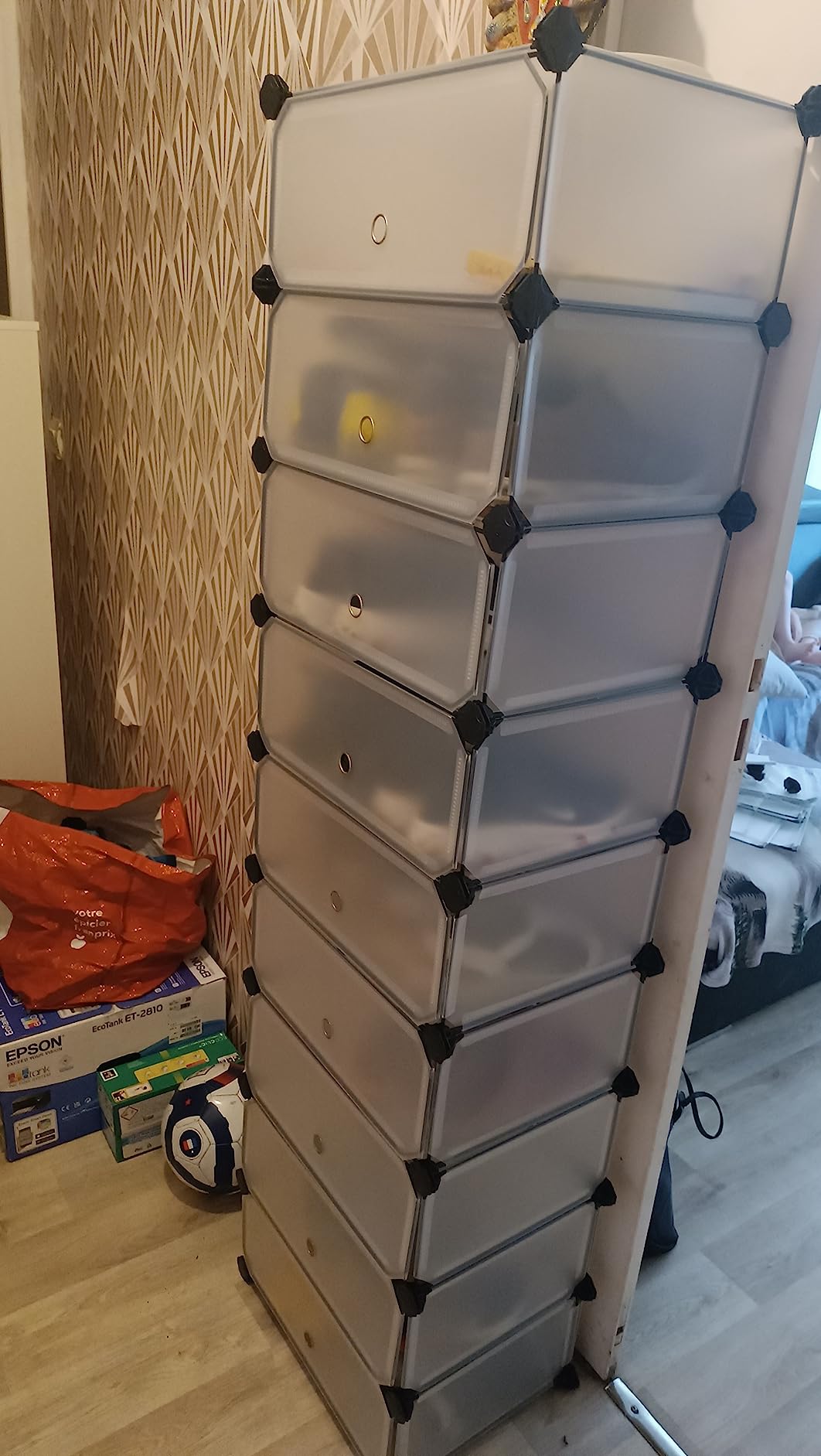 Für schwere Schuhe nur bedingt