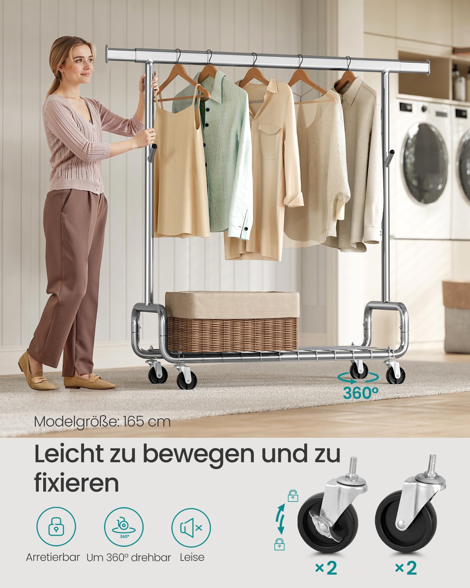 songmics-kleiderst-nder-schwerlast-hsr014e01-silbern-auf-rollen image 7