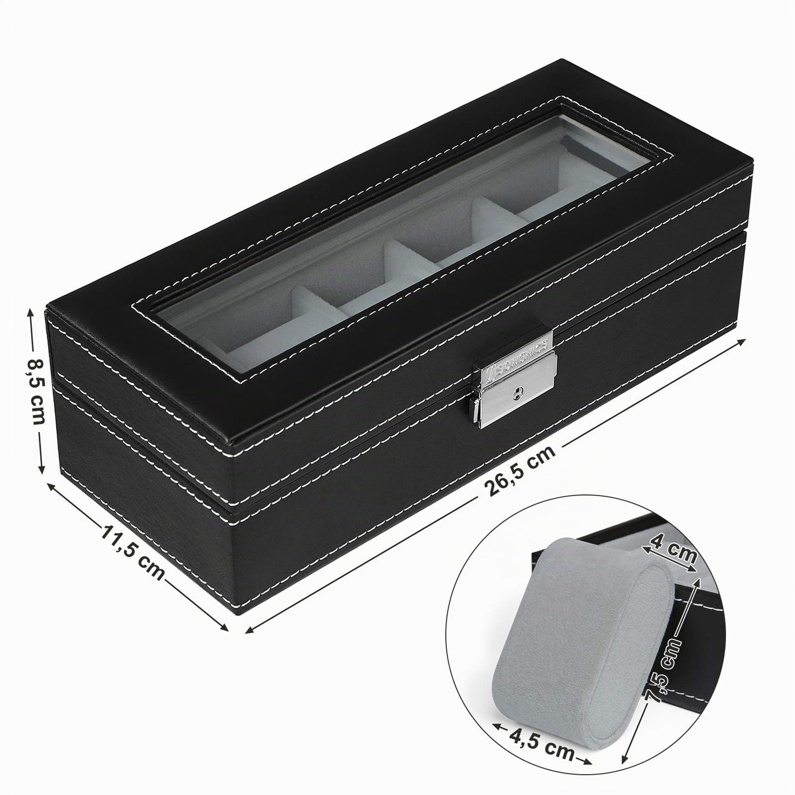songmics-uhrenbox-5-f-cher-glasdeckel-jwb05b image 7
