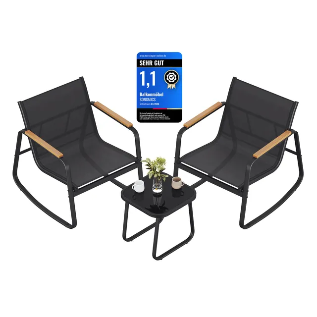 songmics-gartenm-bel-set-ggf0027b01-2-schaukelst-hle-mit-tisch-stahl-tintenschwa image 1