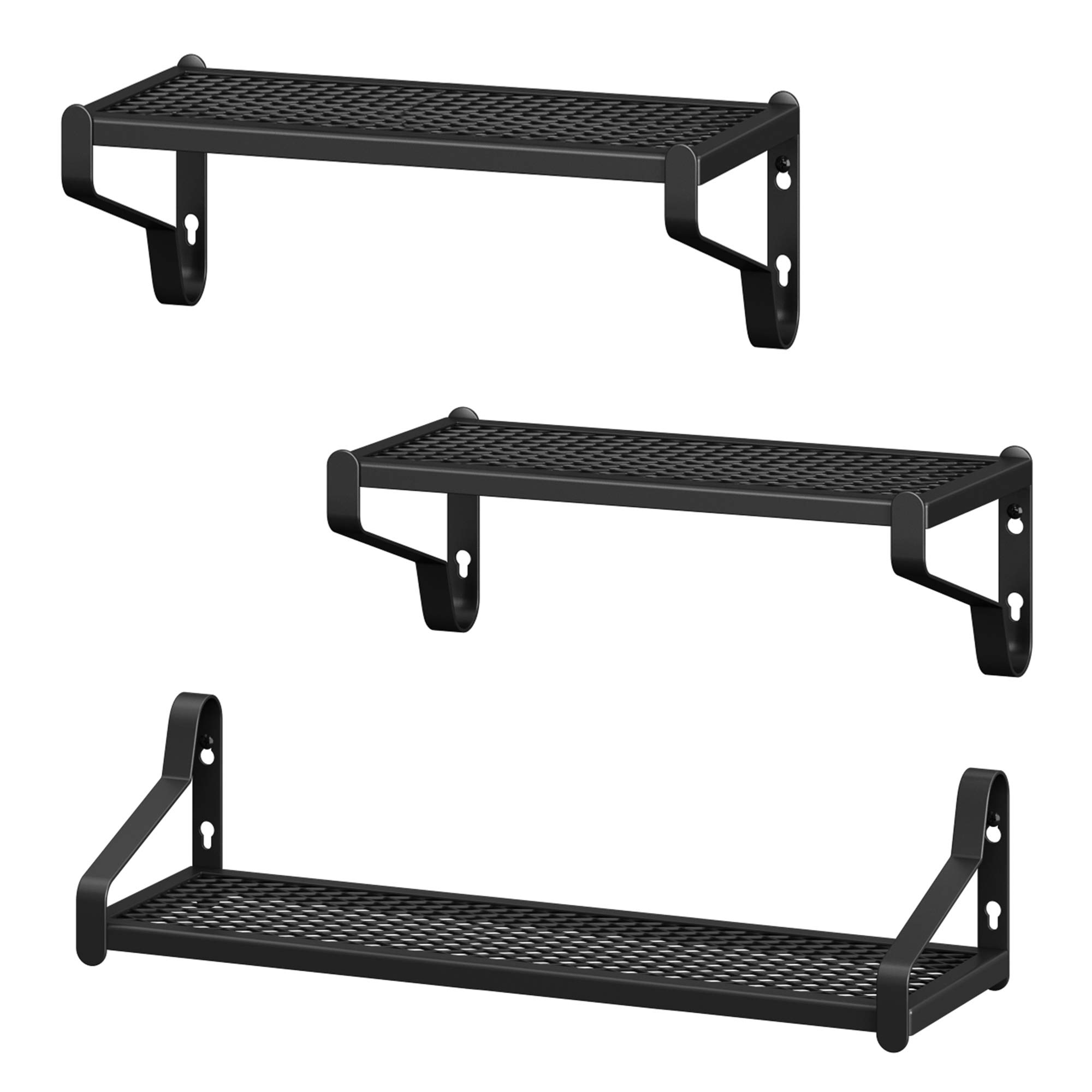 songmics-wandregale-lfs031b01-3er-set-metall-industrial-schwarz image 7