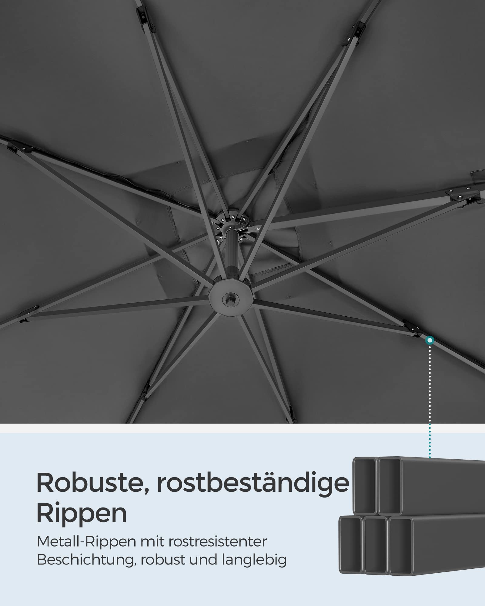 songmics-ampelschirm-sonnenschirm-290-x-290-cm-upf-50-rauchgrau-gpu039g01 image 6