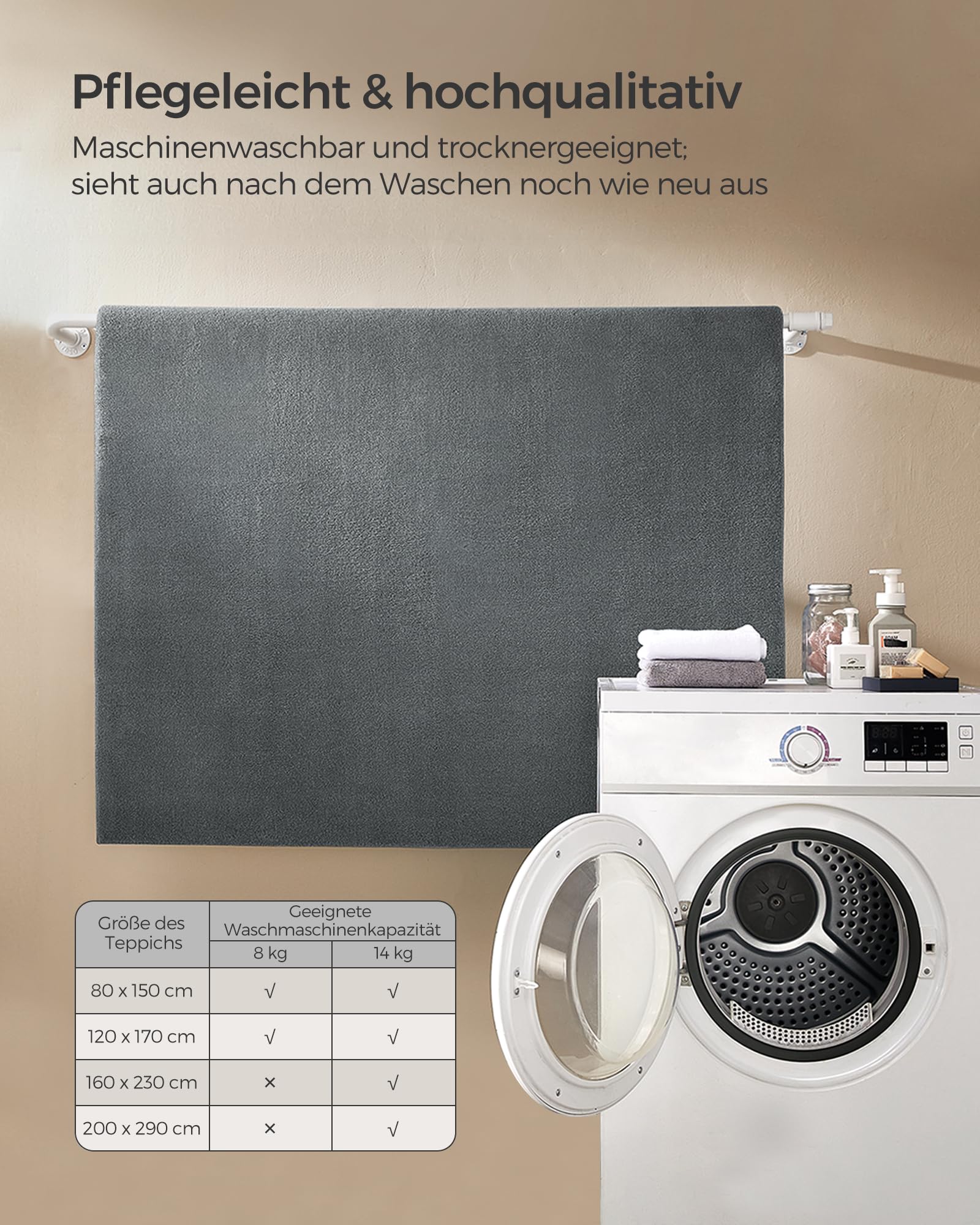 songmics-teppich-80-x-150-cm-rutschfest-maschinenwaschbar-taubengrau-tar011g01 image 5