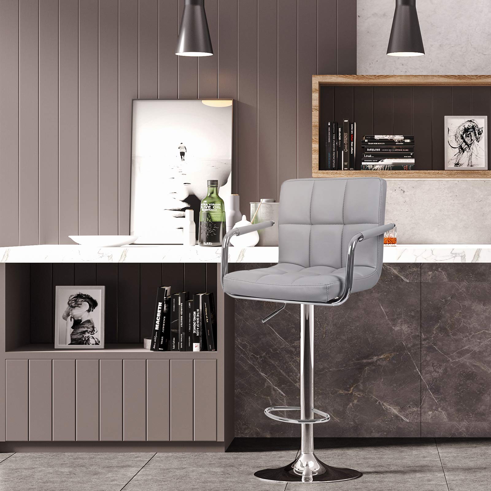 songmics-barhocker-ljb93g-2er-set-h-henverstellbar-kunstleder-hellgrau image 2