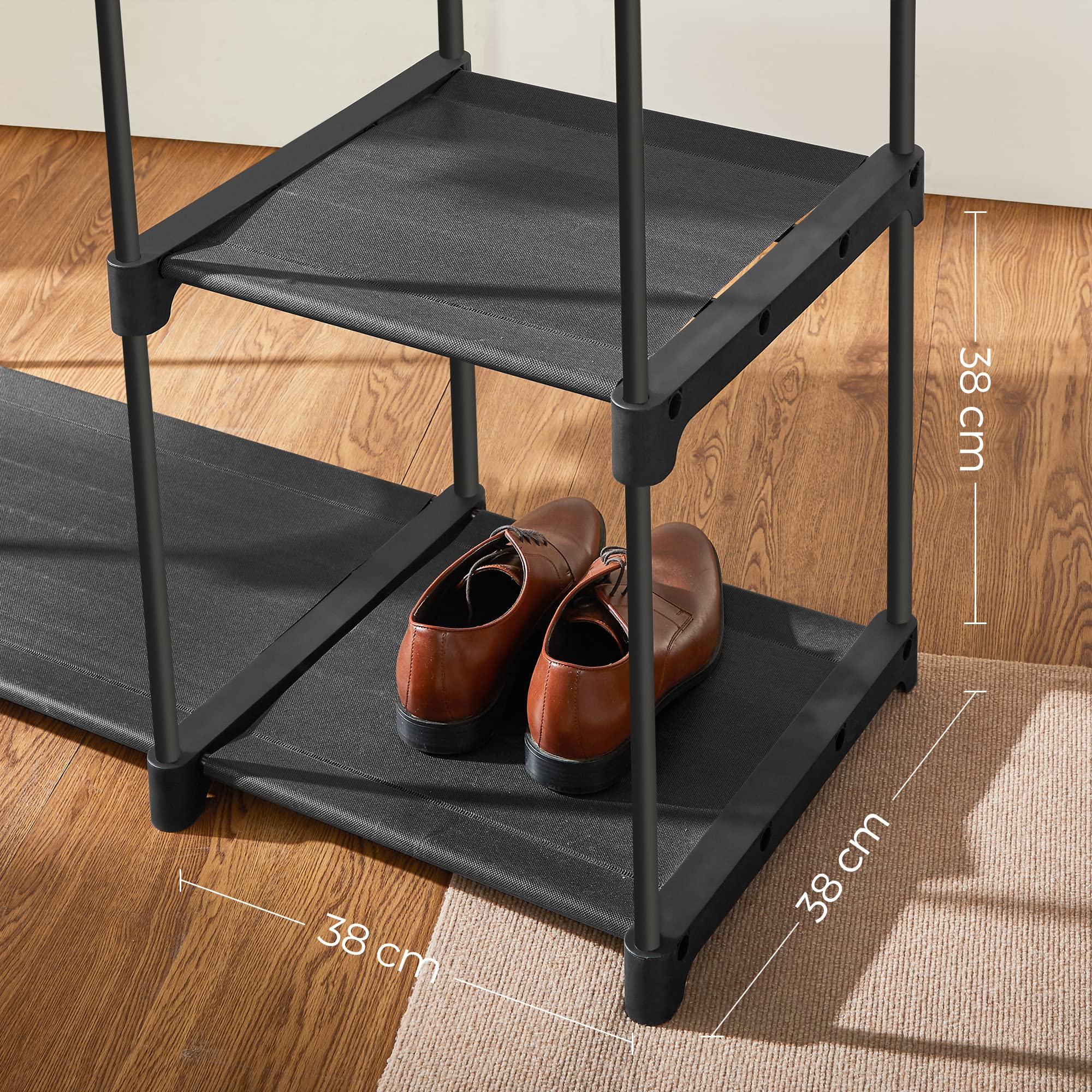 songmics-kleiderschrank-offen-ryg24bk-kleiderst-nder-112-x-43-x-165-cm-schwarz image 5