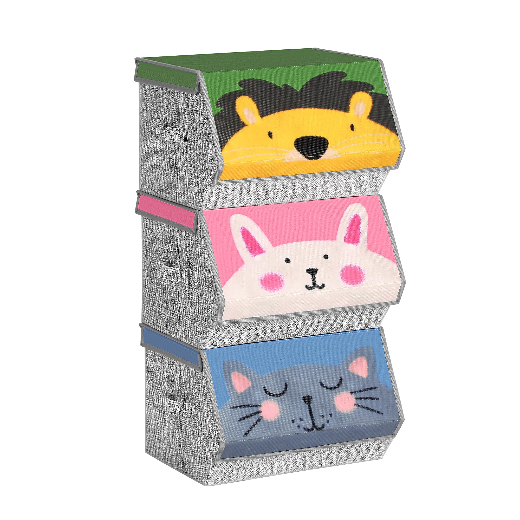 songmics-aufbewahrungsboxen-3er-set-rfb760p03-faltboxen-mit-tier-motiv-und-magne image 8