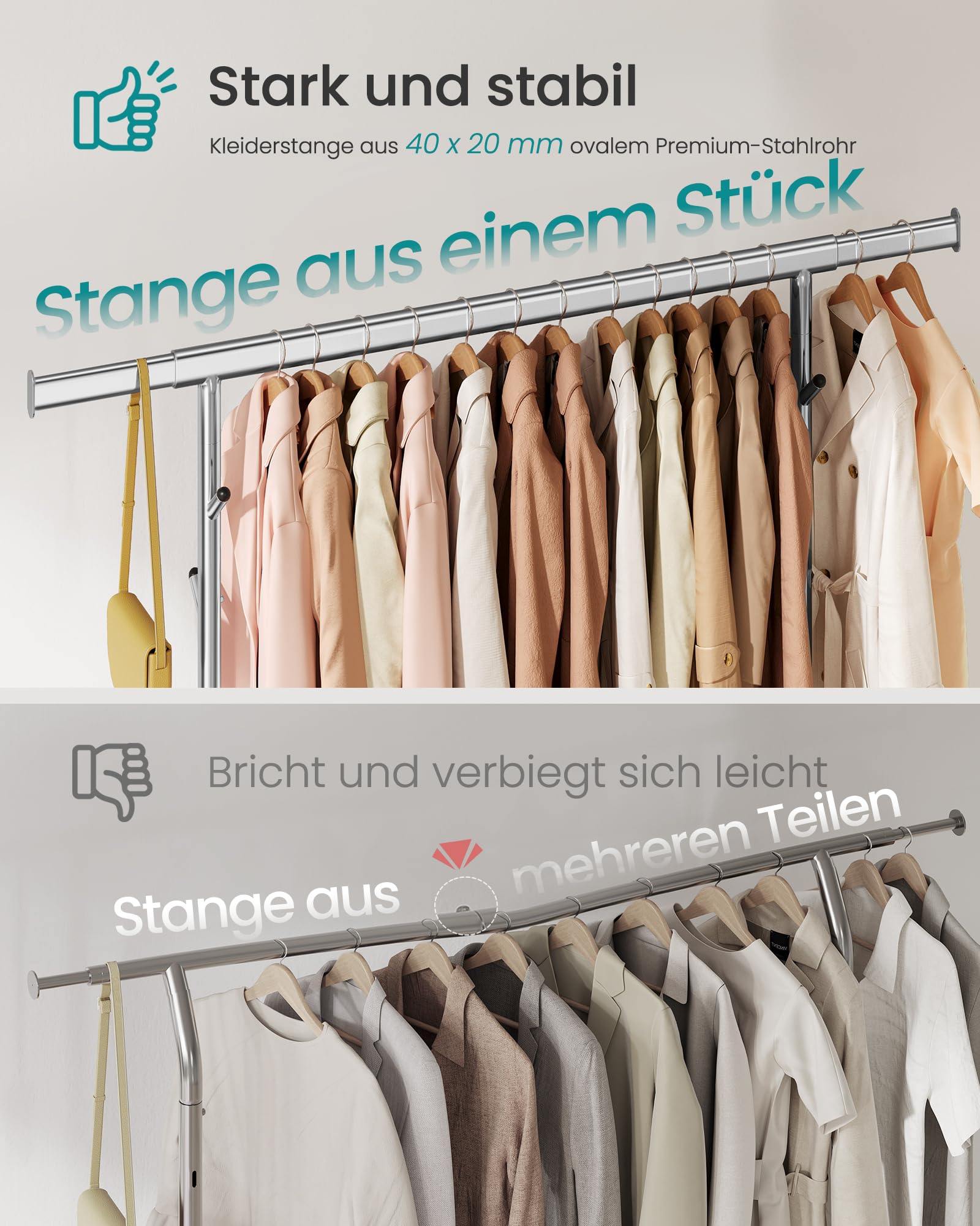 songmics-kleiderst-nder-schwerlast-hsr014e01-silbern-auf-rollen image 3