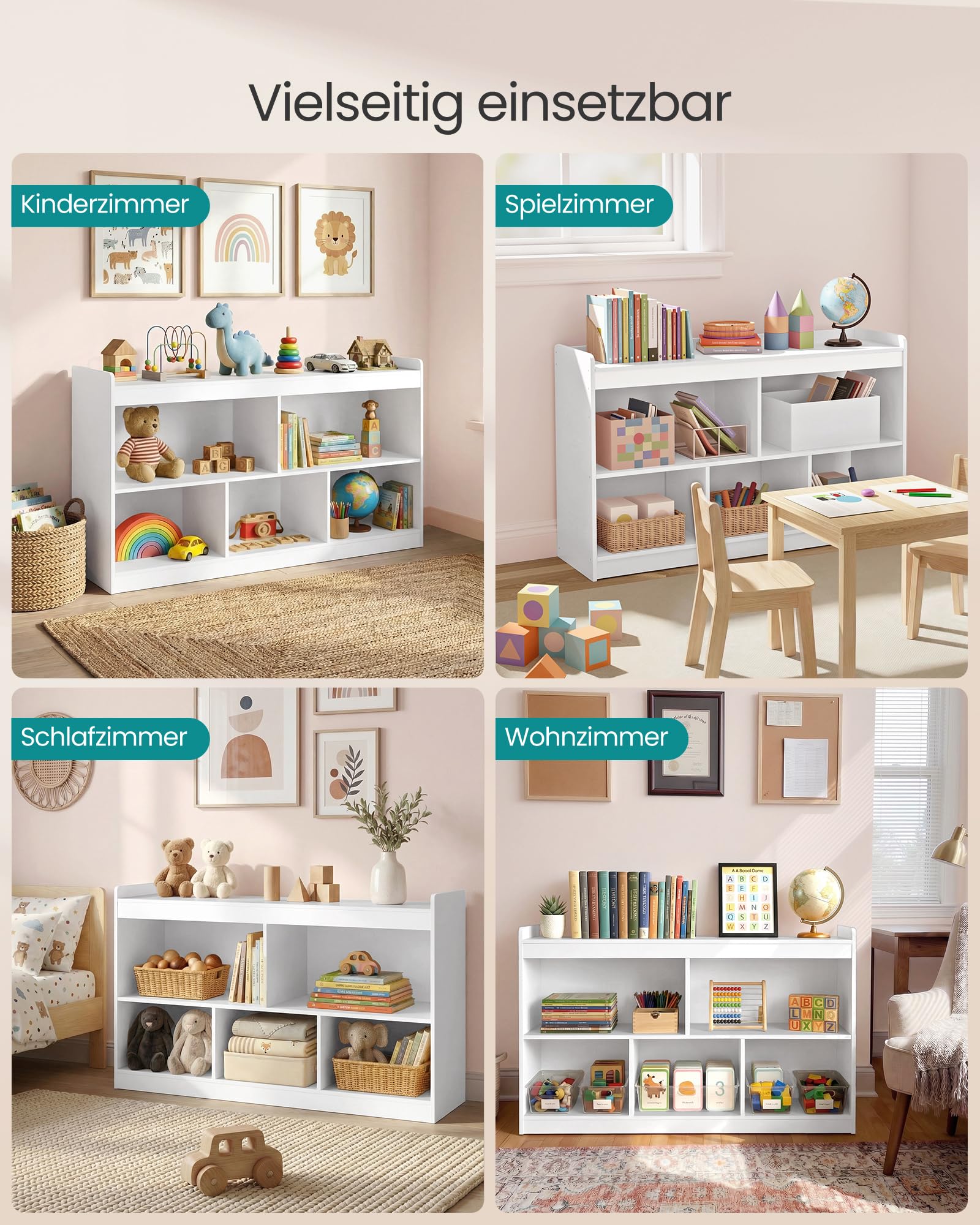 songmics-kinderregal-custos-mit-5-offenen-f-chern-spielzeugregal-30-x-112-2-x-65 image 6