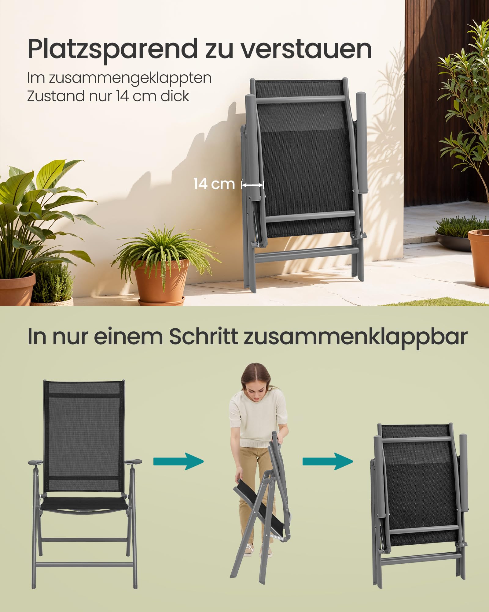 songmics-gartenstuhl-gcb30bk-klappstuhl-4er-set-schwarz-8-fach-verstellbar-bis-1 image 5