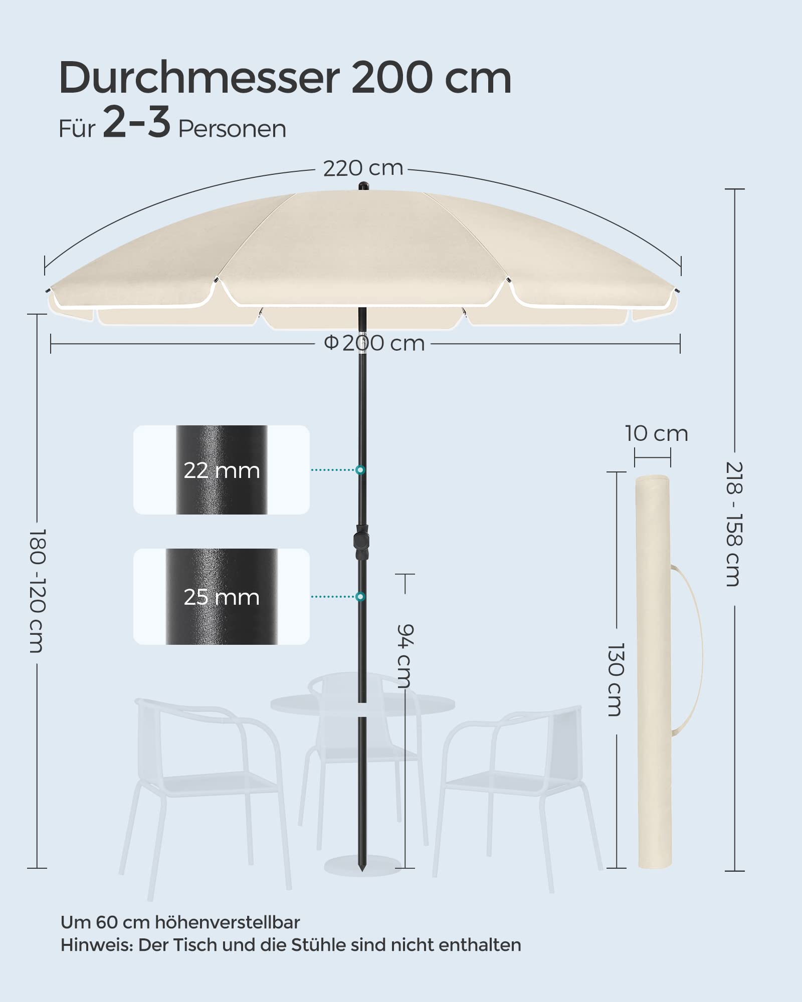 songmics-gpu65wtv1-sonnenschirm-200-cm-upf-50-knickbar-beige image 7