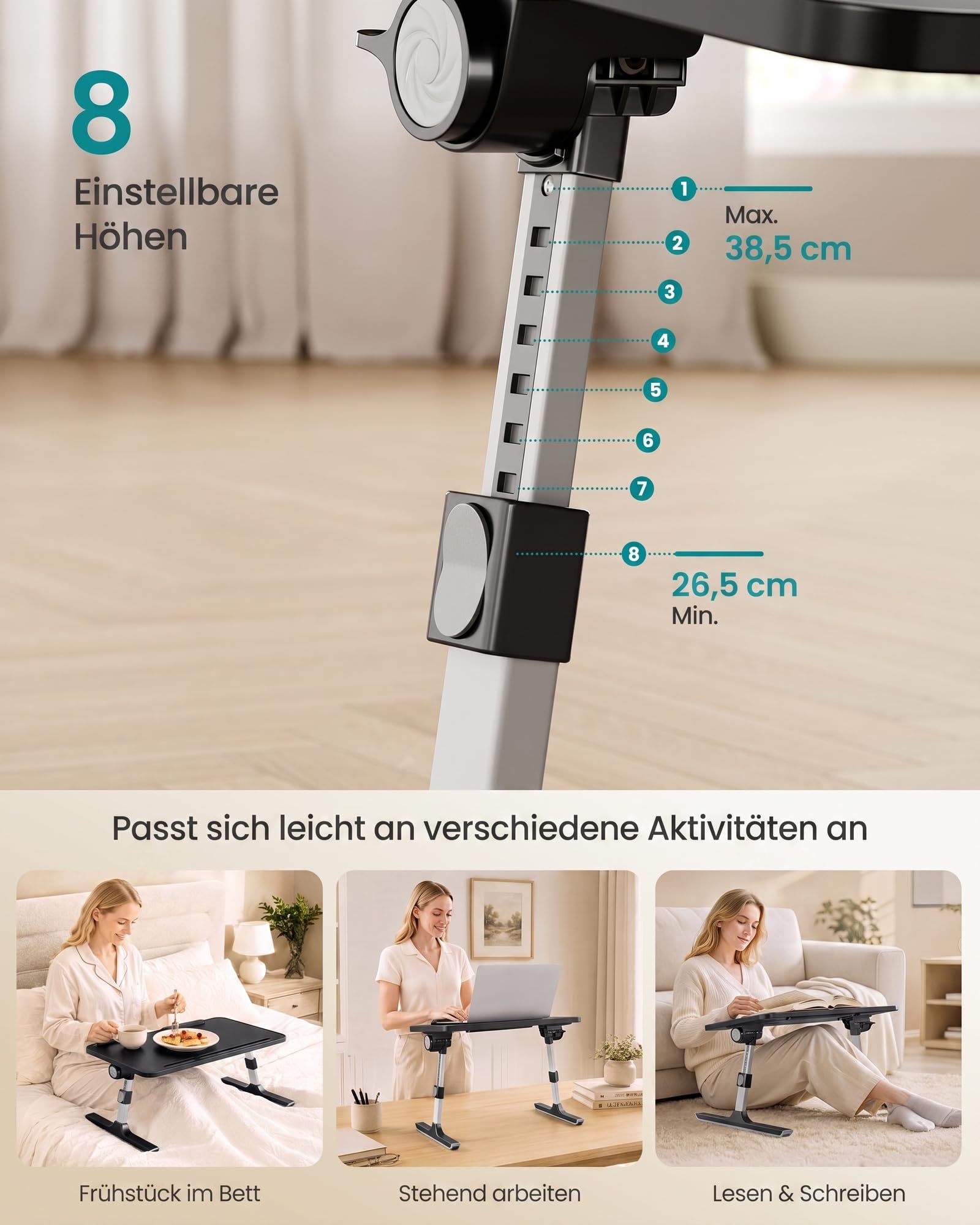 songmics-laptoptisch-60x40-cm-betttisch-h-henverstellbar-schwarz image 4