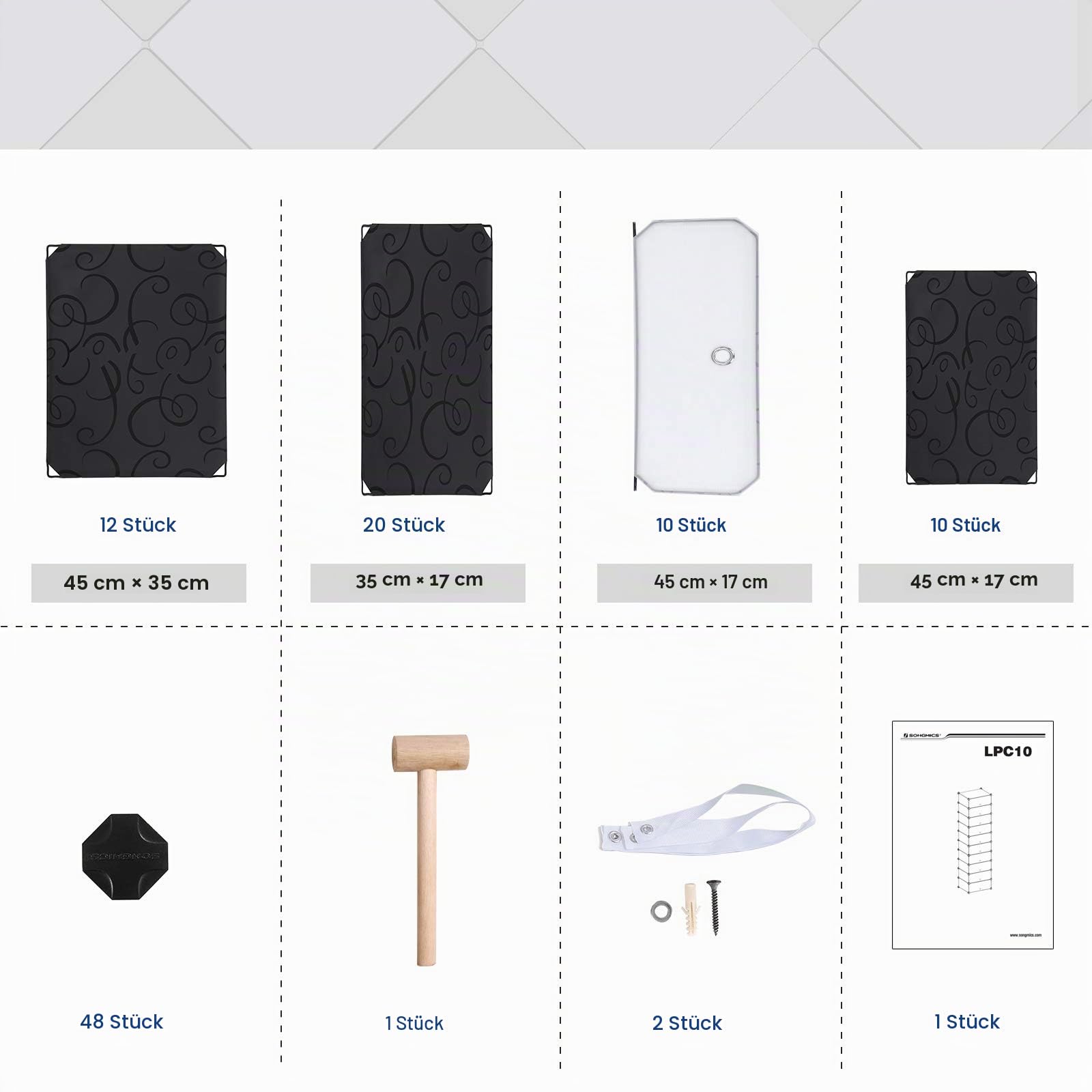 songmics-schuhschrank-lpc10h-10-ebenen-schwarz-48-x-36-x-105-cm-mit-t-r image 4
