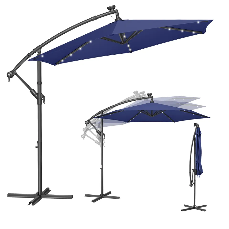 songmics-ampelschirm-300-cm-mit-led-solar-beleuchtung-upf-50 image 1