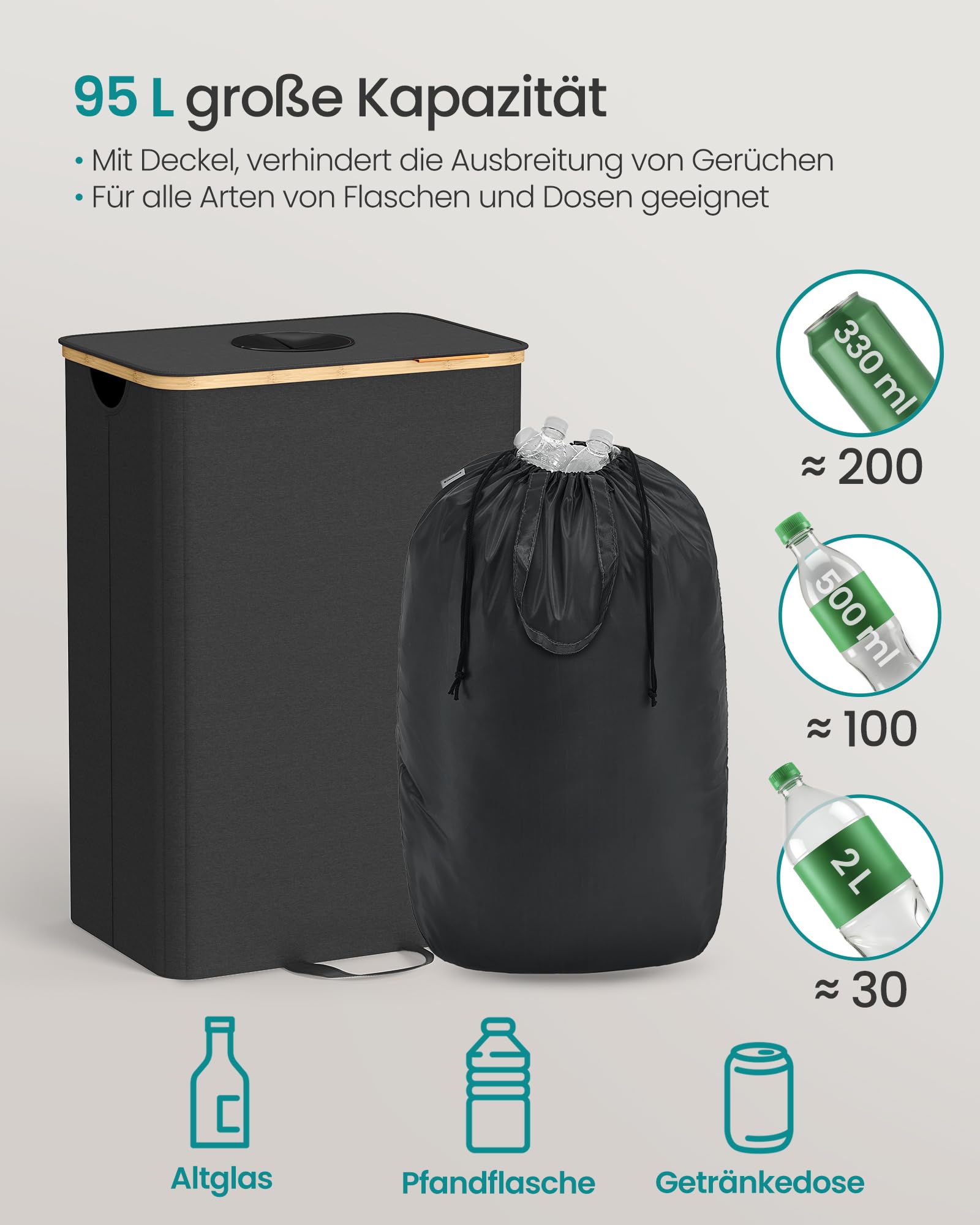 songmics-pfandflaschen-sammelbeh-lter-95-liter-flaschensammler-leergut image 3