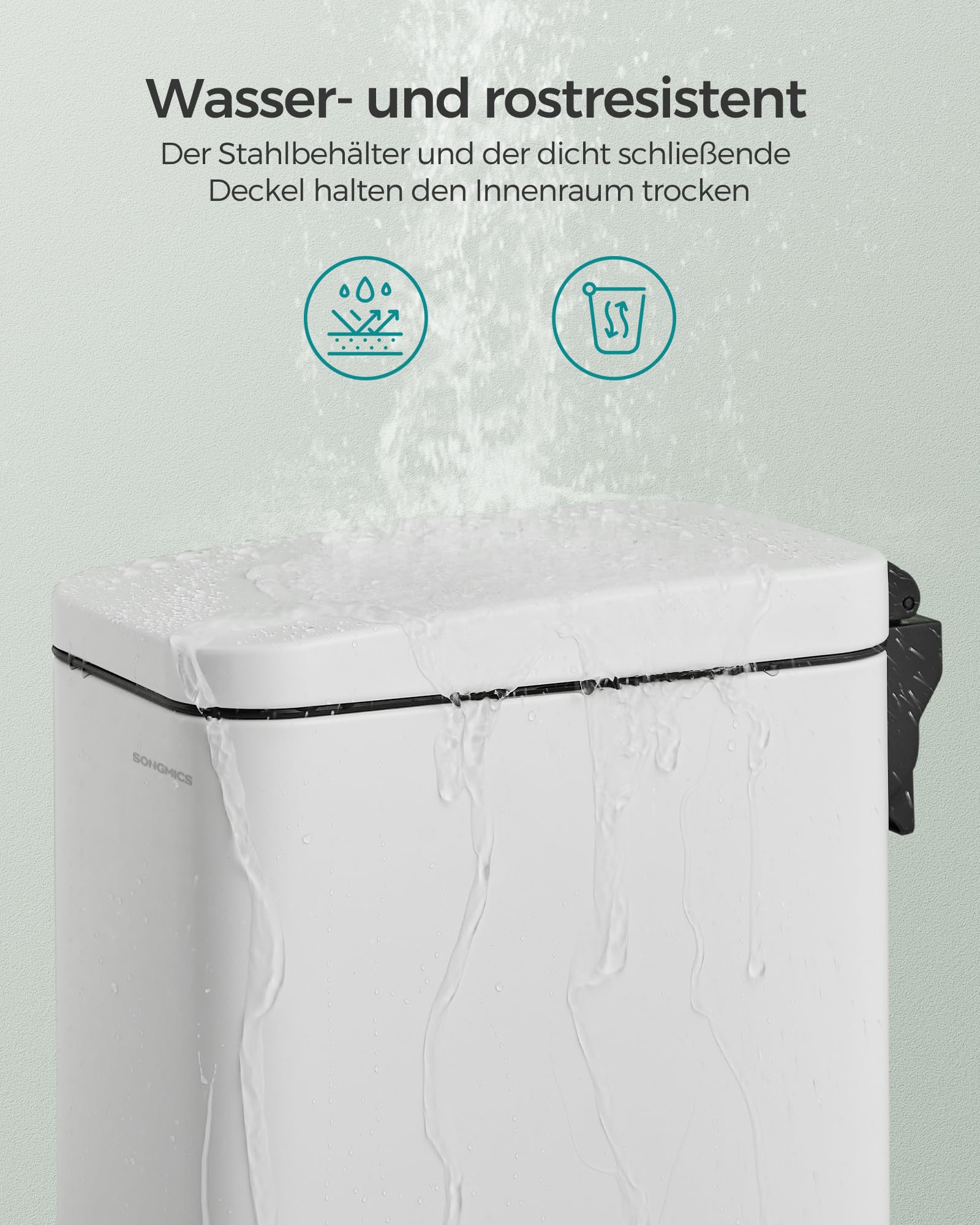 songmics-kosmetikeimer-5-liter-edelstahl-tretm-lleimer-mit-inneneimer image 4