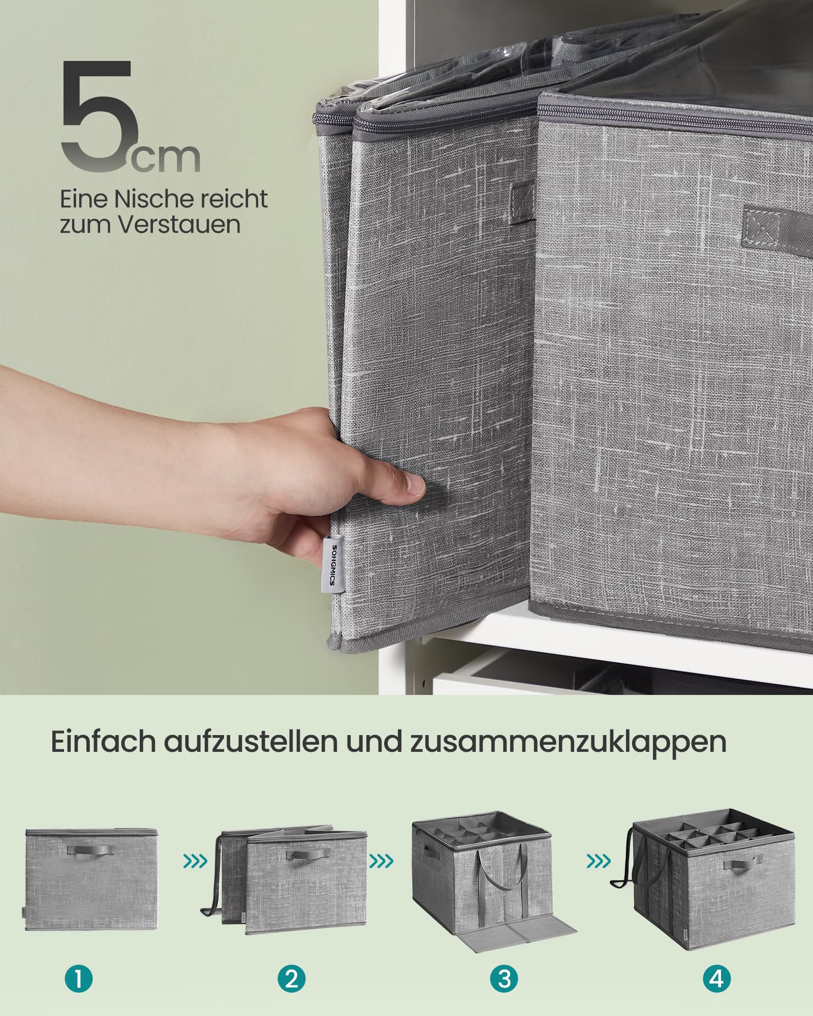 songmics-schuh-organizer-2er-set-f-r-16-paar-schuhe-42-x-42-x-31-7-cm-mit-griffe image 6