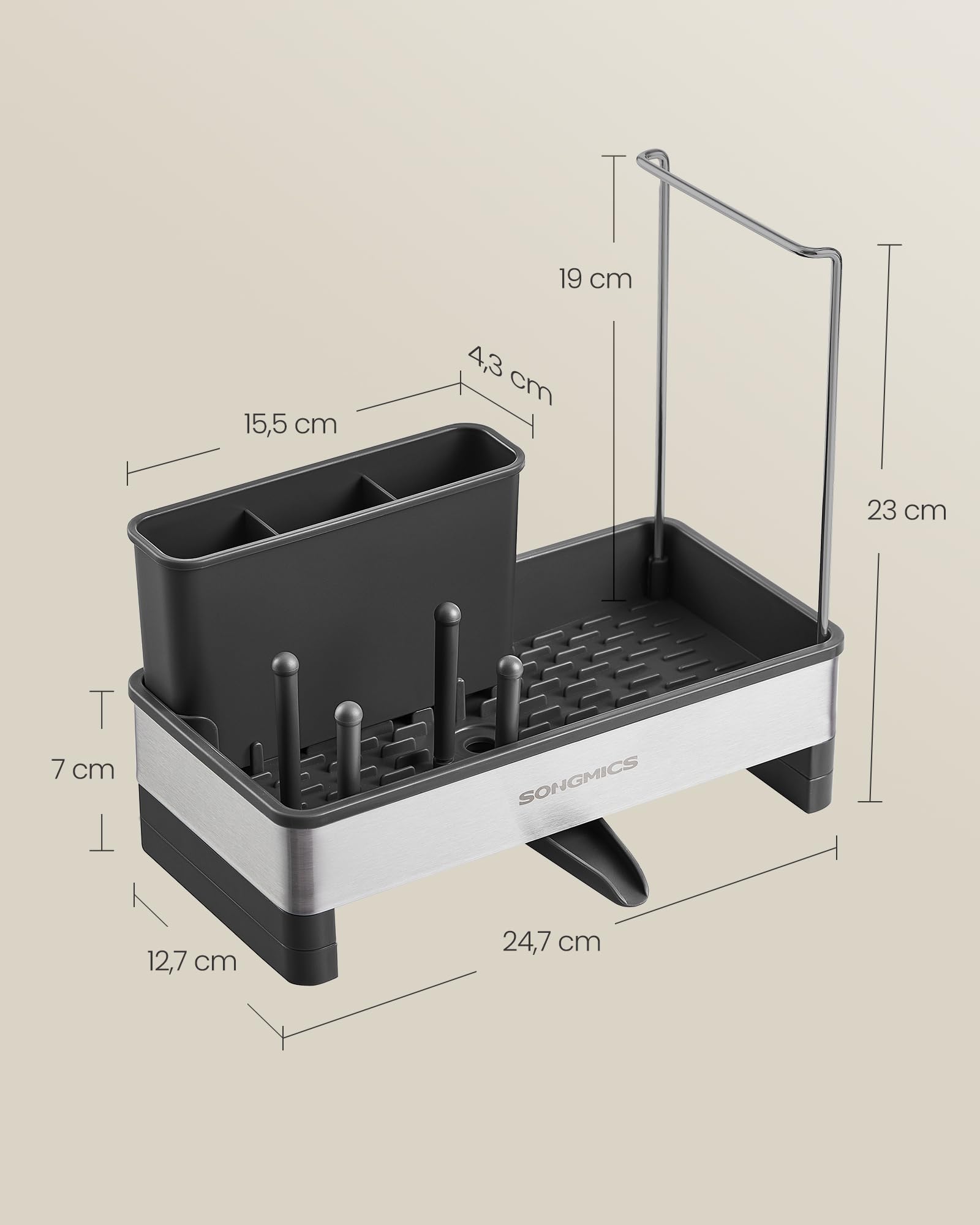 songmics-sp-lbecken-organizer-kcs555bh01-edelstahl-12-7-x-24-7-x-23-cm image 6