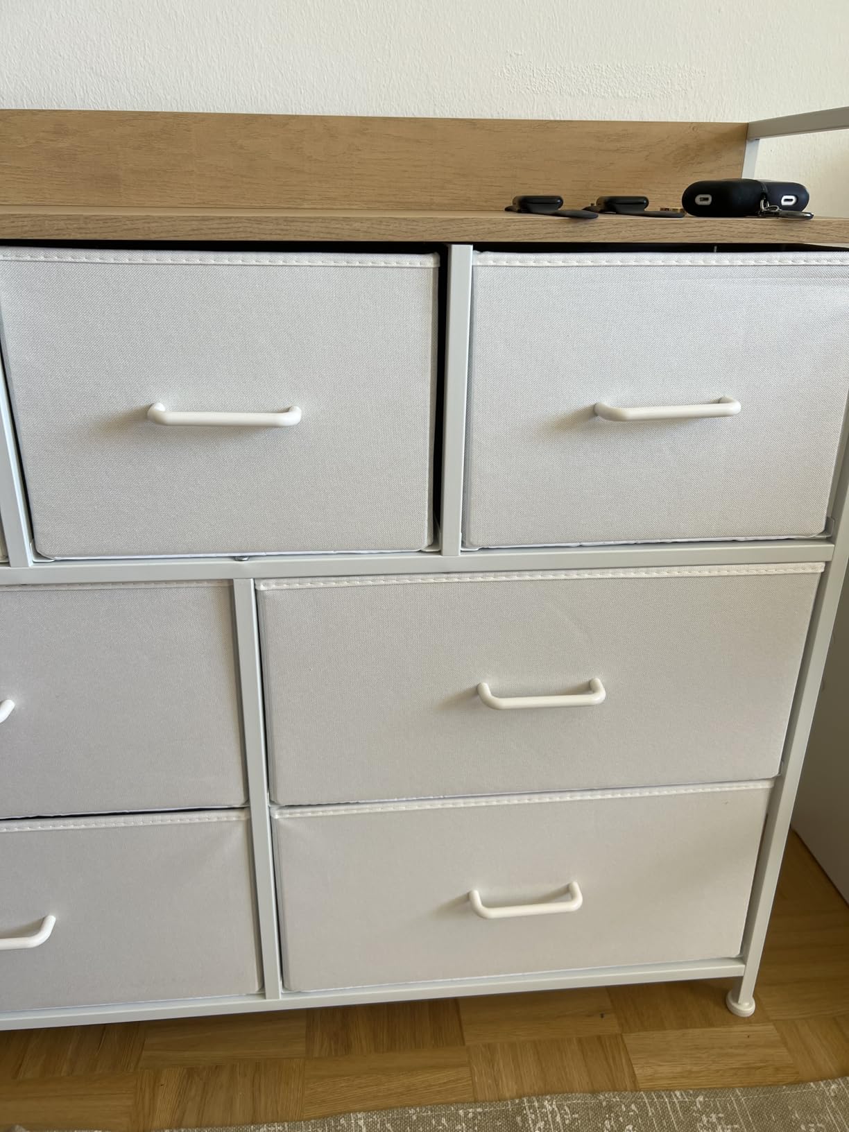 Eine Schiene war locker