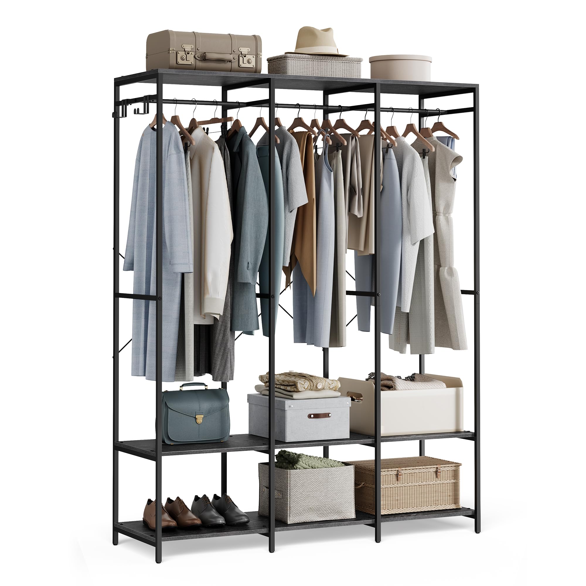 songmics-kleiderschrank-offen-94-5-x-40-x-180-cm-mit-kleiderstange image 8