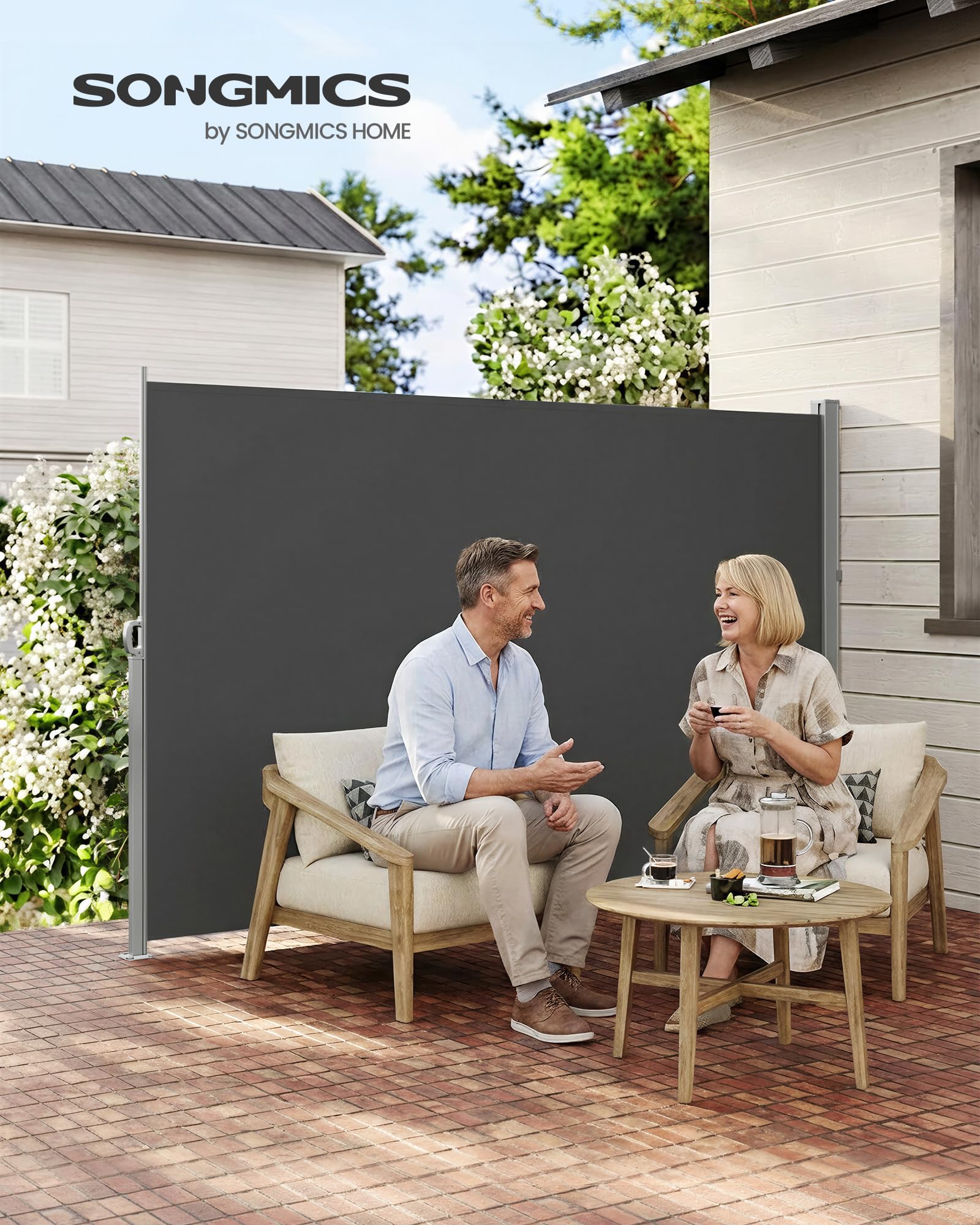 songmics-seitenmarkise-gsa615gz01-anthrazit-160-x-500-cm-seitenrollo-mit-stahl-k image 2