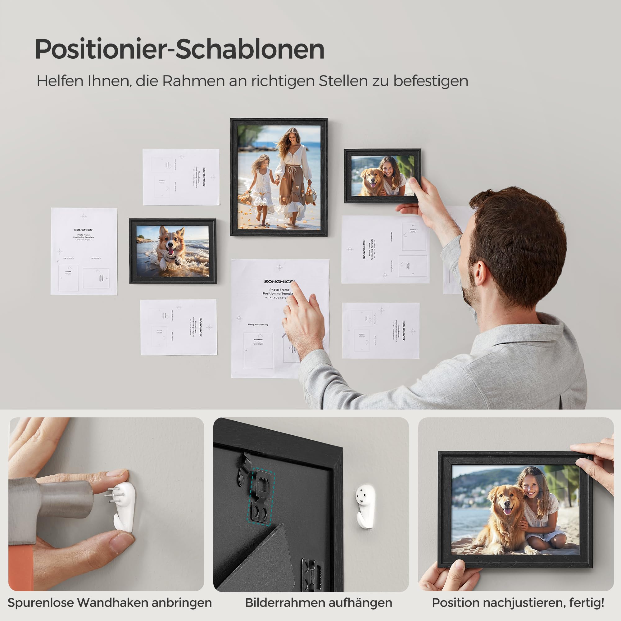 songmics-bilderrahmen-rpf047b01-7er-set-aschschwarz-mit-passepartouts image 7
