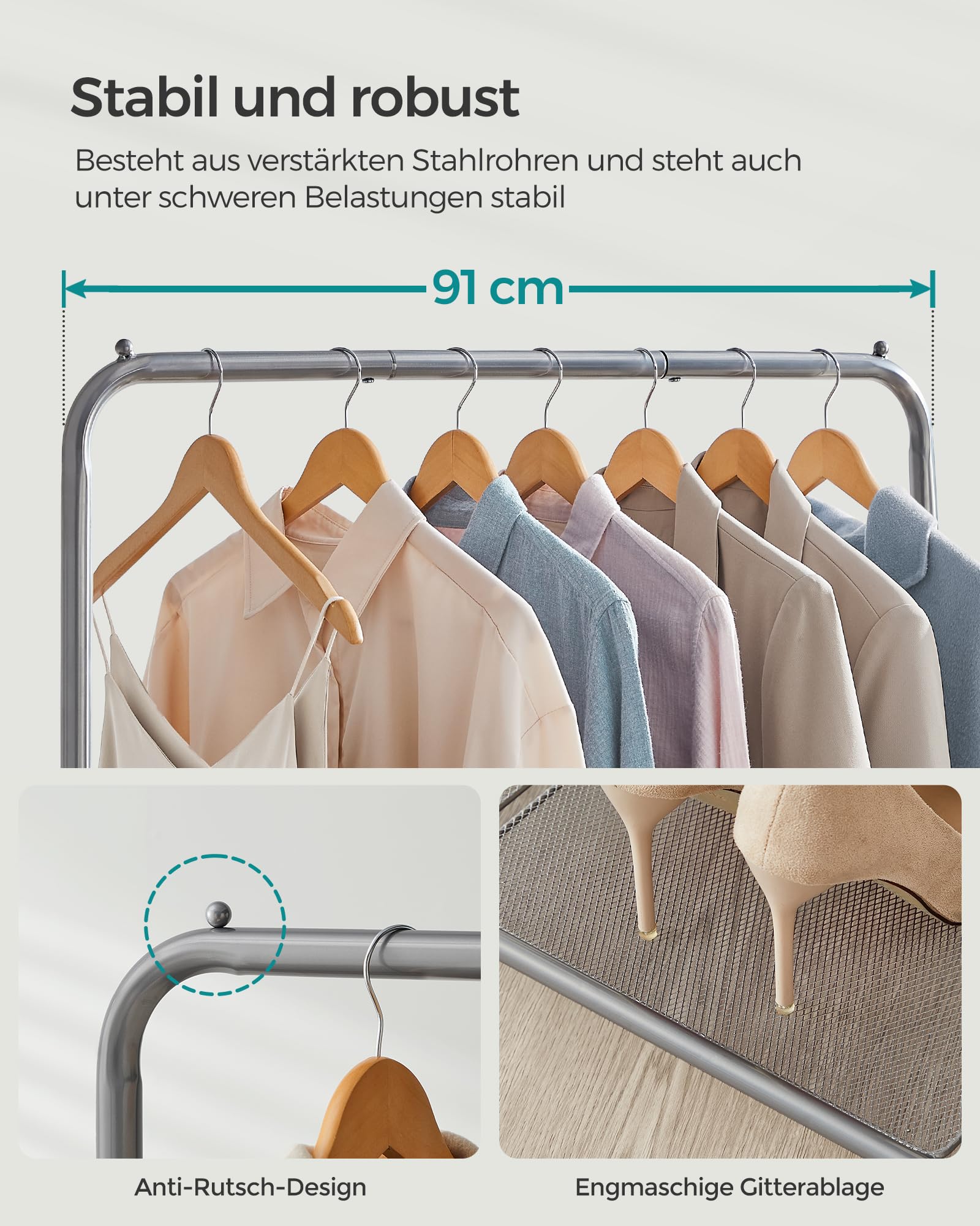 songmics-kleiderst-nder-auf-rollen-91-cm-grau-40-kg-hsr025g01 image 4