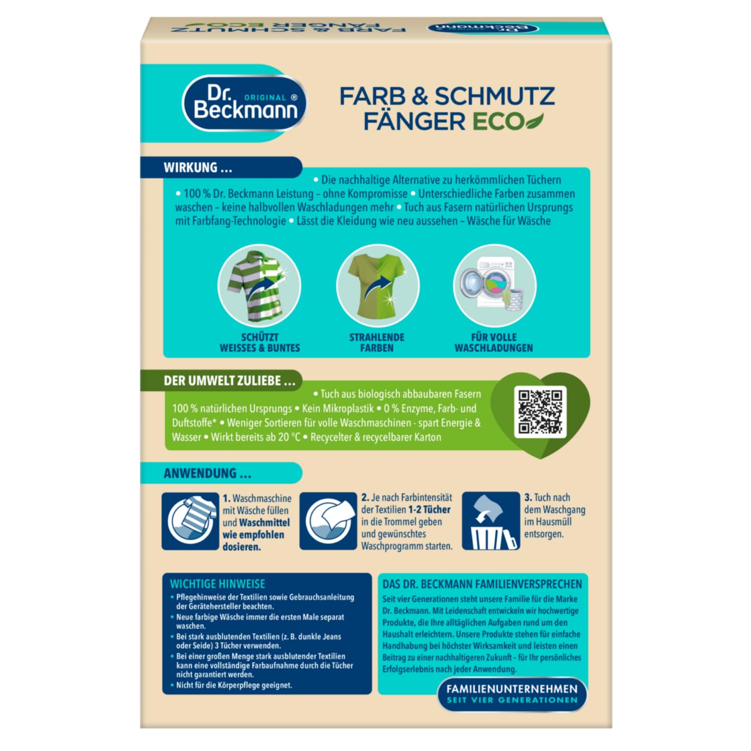 dr-beckmann-farb-schmutzf-nger-eco-22-t-cher-f-r-gemischte-w-sche image 2