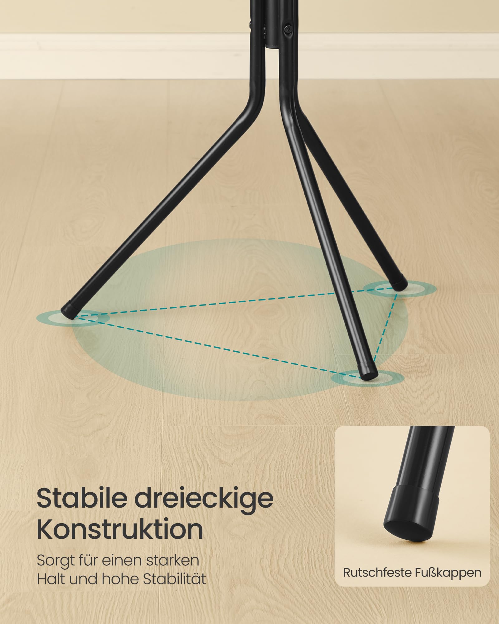 songmics-kleiderst-nder-garderobenst-nder-175-cm-16-haken-metall image 5