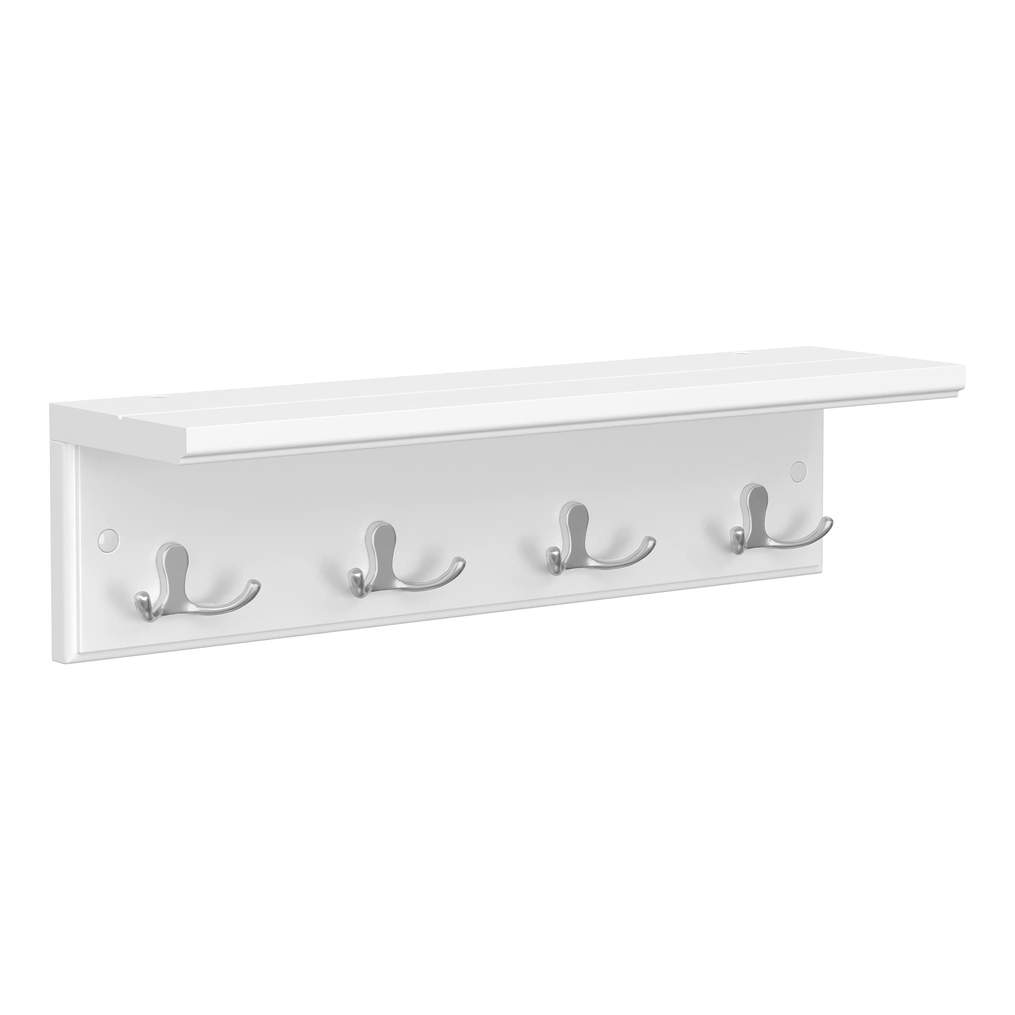 songmics-lhr42wt-wandgarderobe-mit-ablage-wei-4-doppelhaken image 1