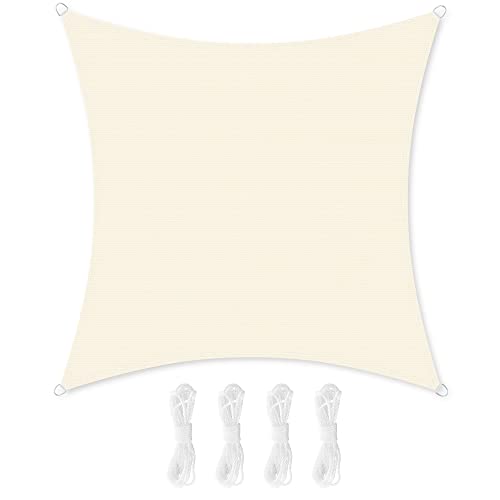 songmics-sonnensegel-3-7-x-3-7-m-hdpe-beige-gss002m01 image 7