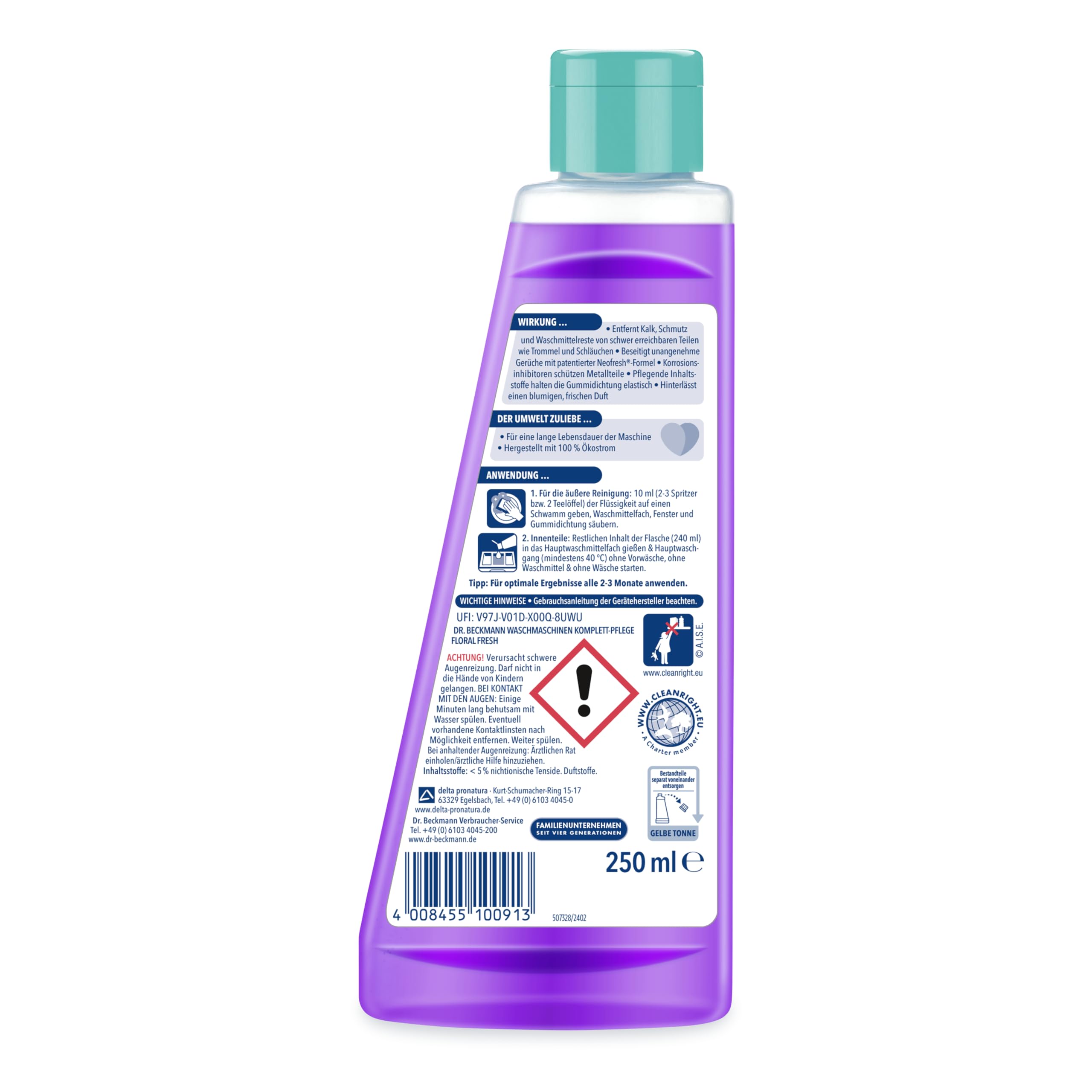dr-beckmann-waschmaschinen-komplett-pflege-floral-fresh-250-ml image 2