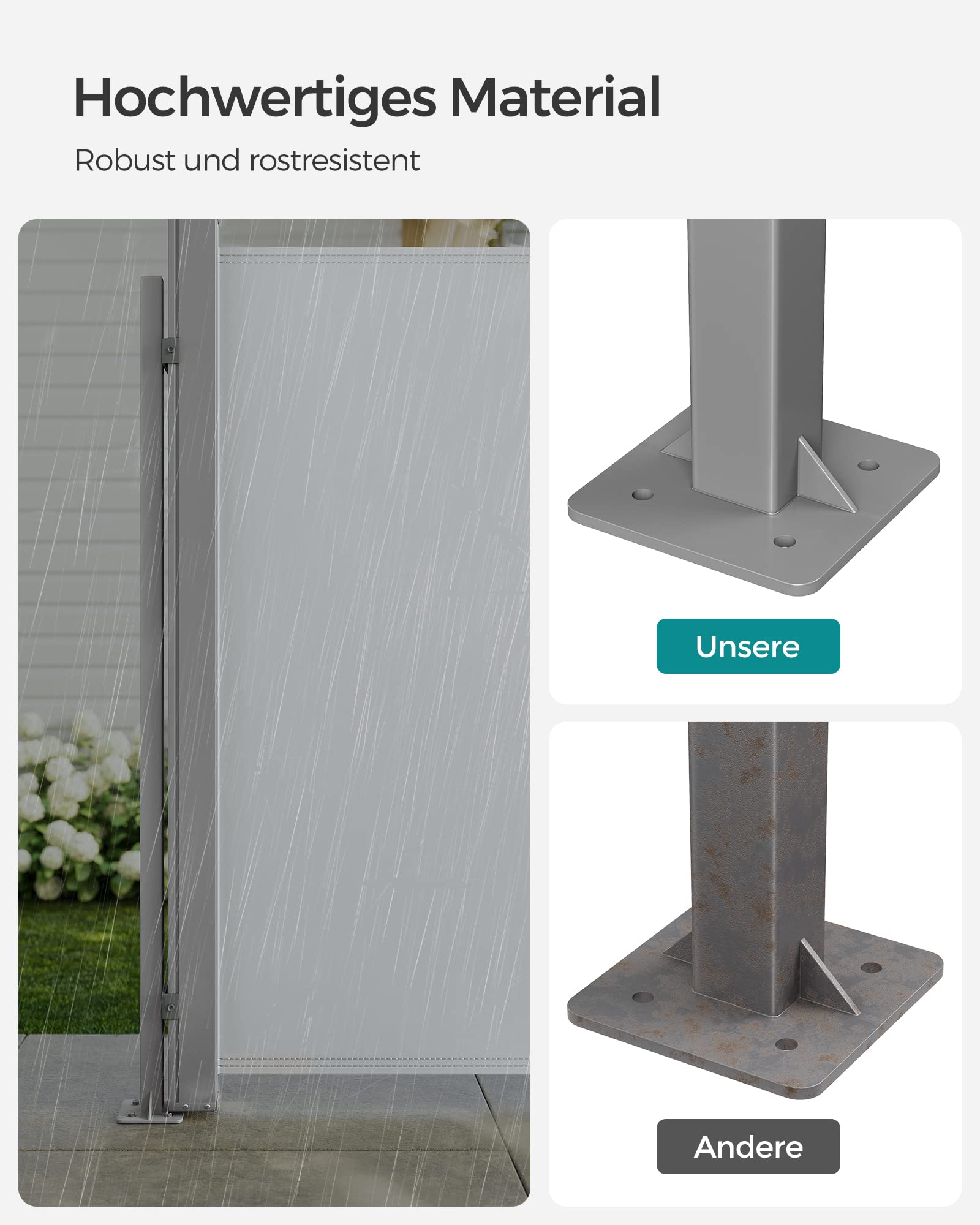 songmics-standpfosten-gsa002-f-r-seitenmarkise-pulverbeschichteter-stahl-grau-15 image 6