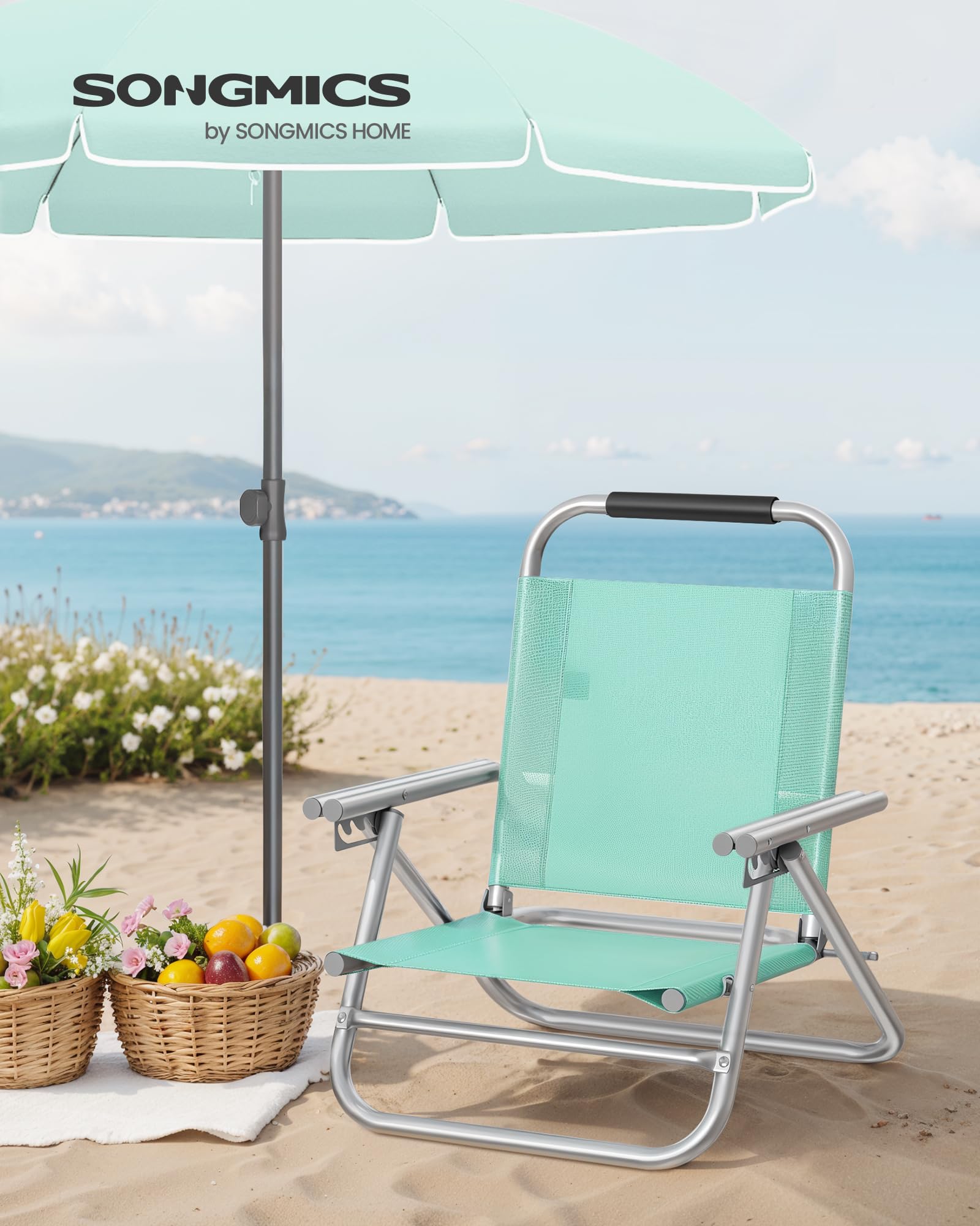 songmics-strandstuhl-tragbarer-klappstuhl-4-stufig-verstellbar-mit-armlehnen-2 image 3