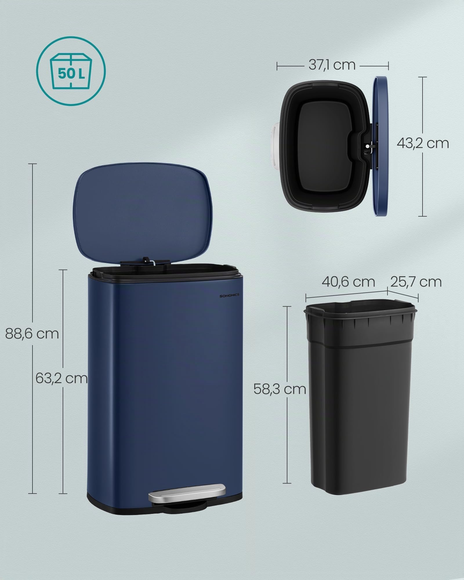songmics-k-chenabfalleimer-ltb050l02-50-l-tretm-lleimer-soft-close-blau image 5