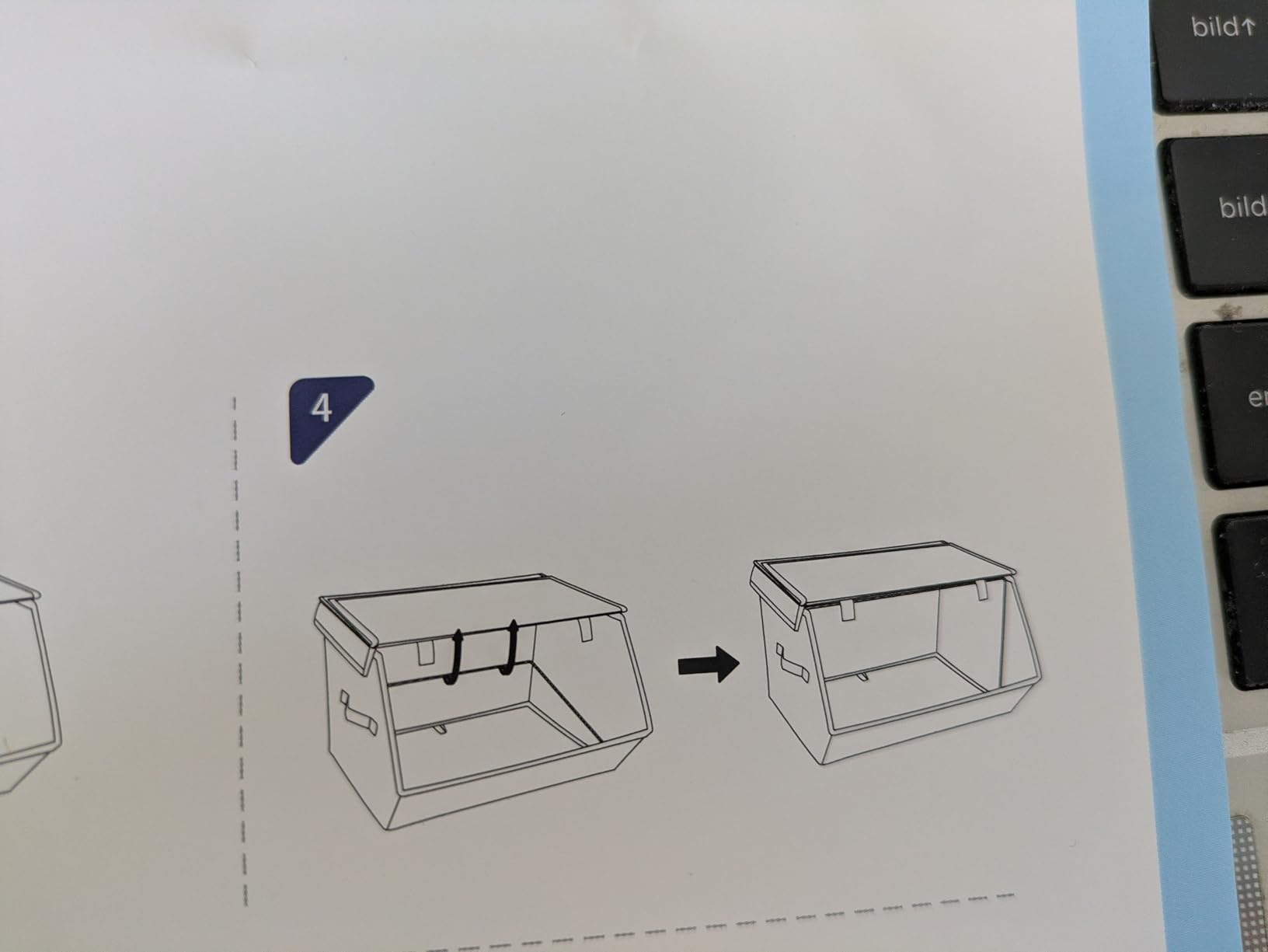 Stabil und stapelbar