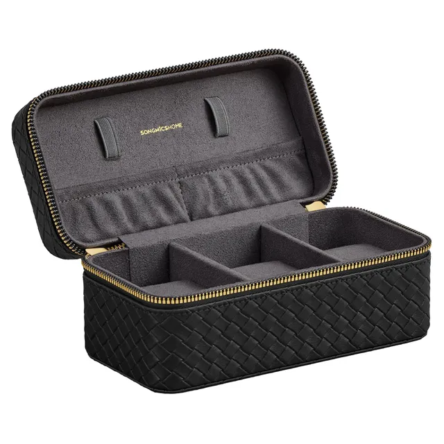 songmics-home-uhrenbox-ronne-jwb017g01-f-r-3-uhren-schiefergrau image 1
