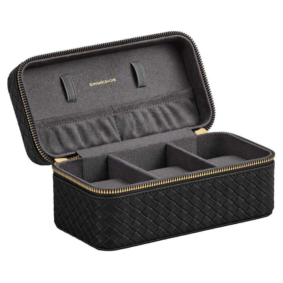 songmics-home-uhrenbox-ronne-jwb017g01-f-r-3-uhren-schiefergrau image 1