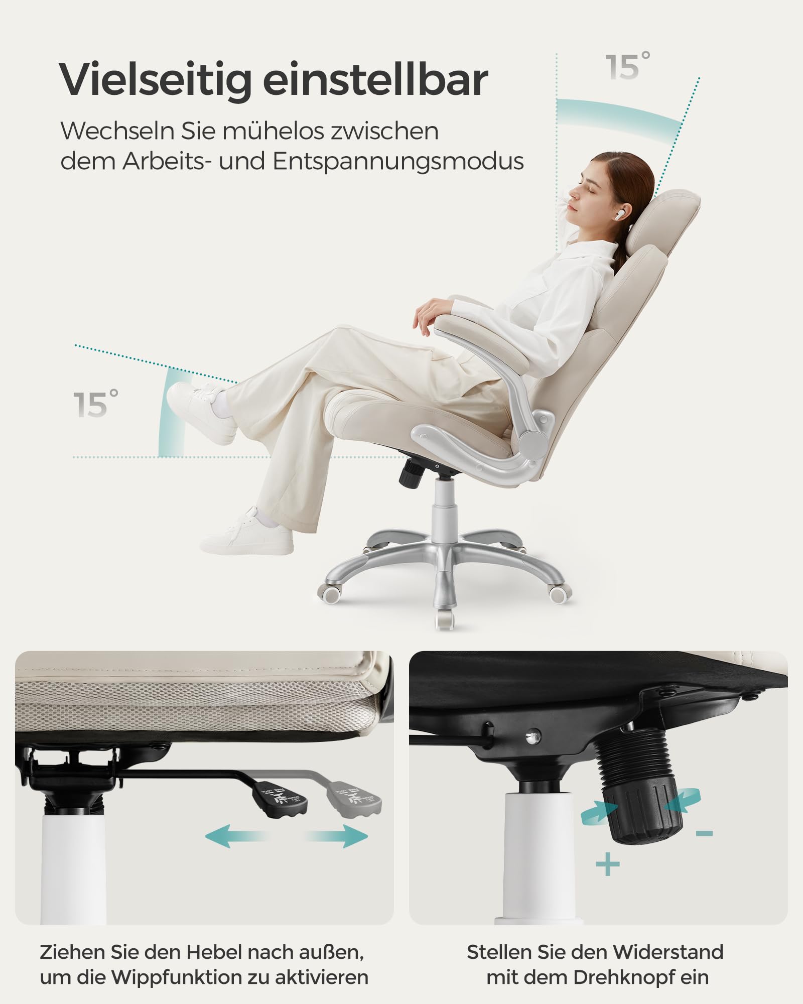 songmics-obg065w02-b-rostuhl-gaming-stuhl-cremewei-150-kg image 6