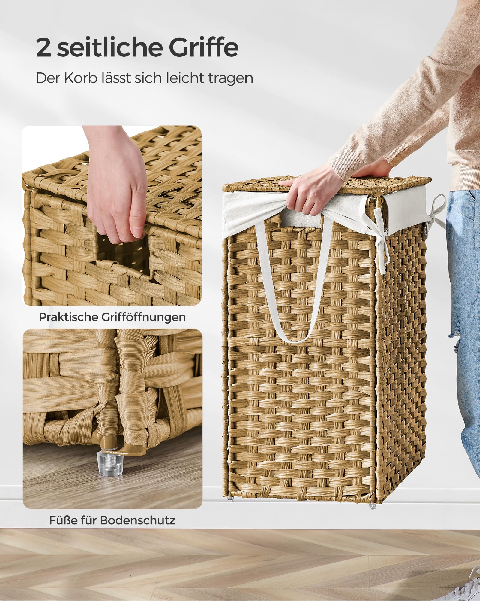 songmics-w-schekorb-schmal-90-l-synthetisches-rattan-faltbar image 4