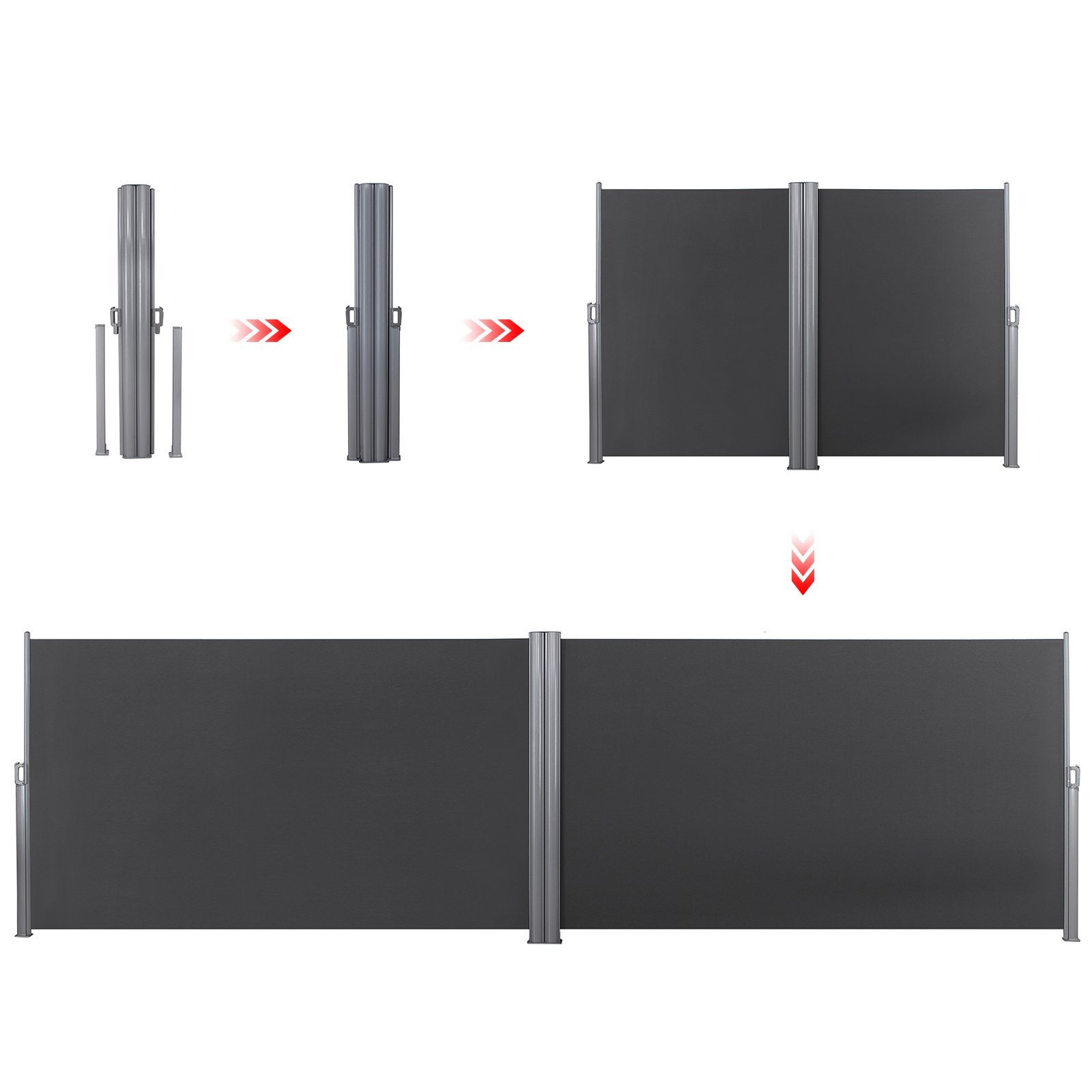 songmics-gsa360g-doppelseitenmarkise-1-8-x-6-m-seitenrollo-anthrazit image 8