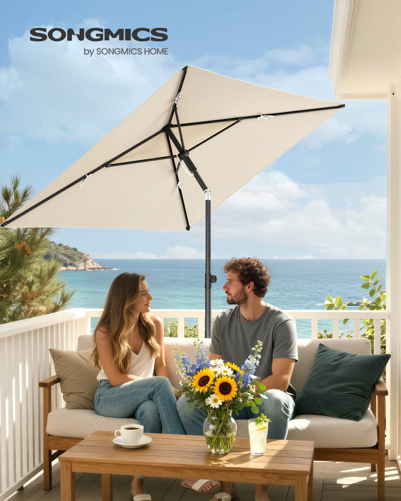 songmics-balkon-sonnenschirm-232-x-149-cm-upf-50 image 2
