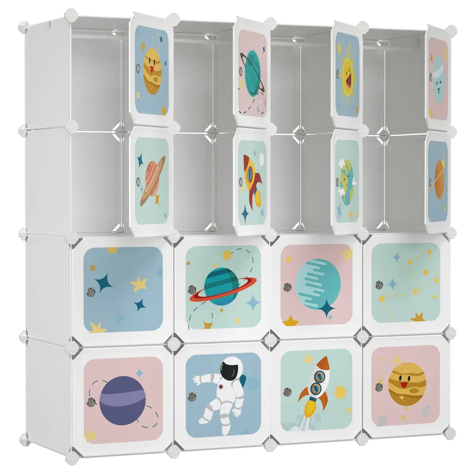songmics-diy-kleiderschrank-lpc905w01-mit-16-w-rfeln-wei-123-x-41-x-123-cm image 1