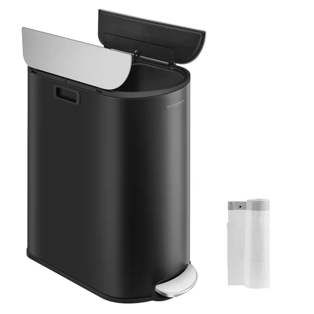 songmics-m-lleimer-k-che-ltb570b02-m-lltrennsystem-2-f-cher-30l-20l-treteimer-ti image 1