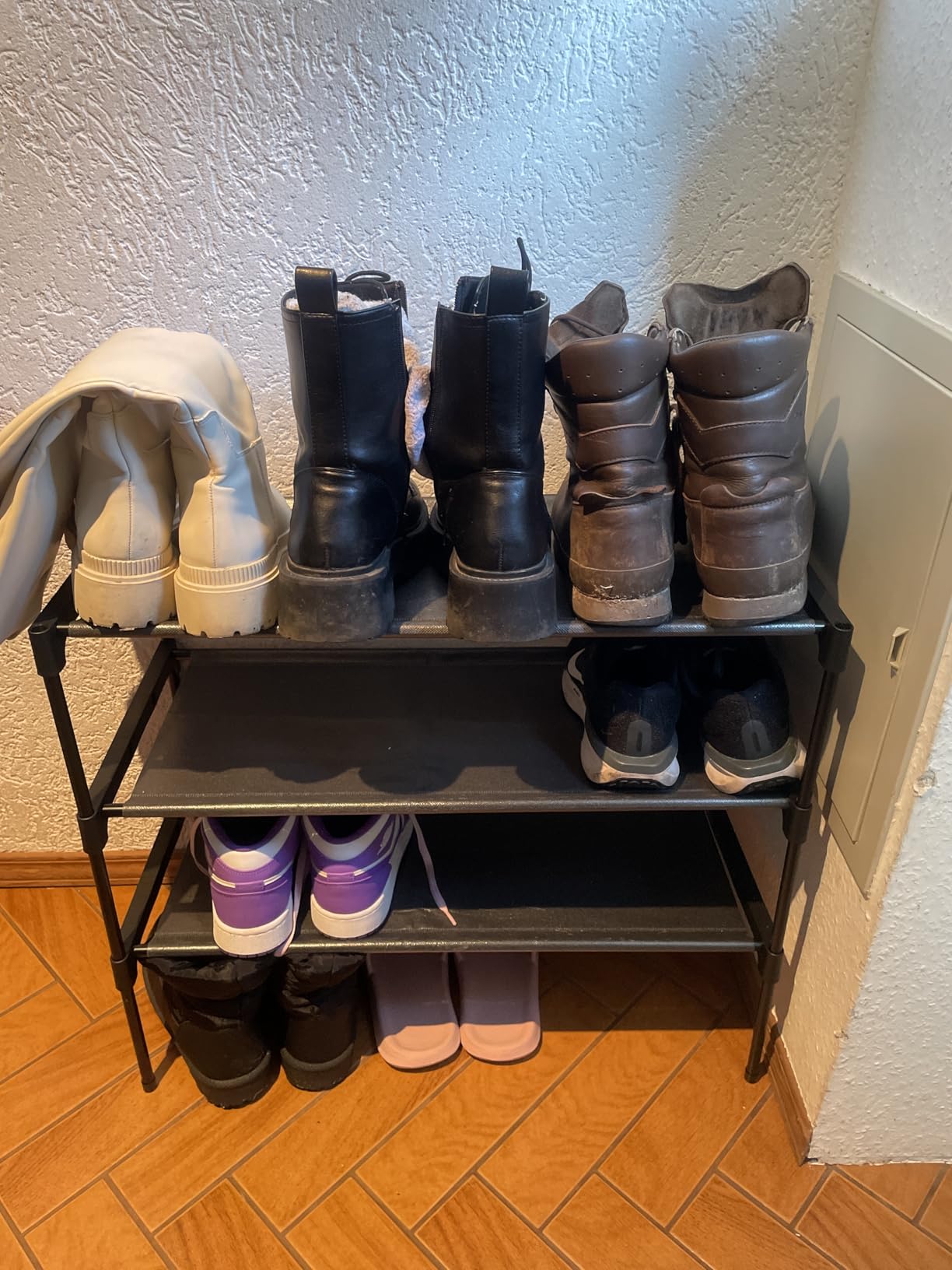 Perfekt für Gästeschuhe
