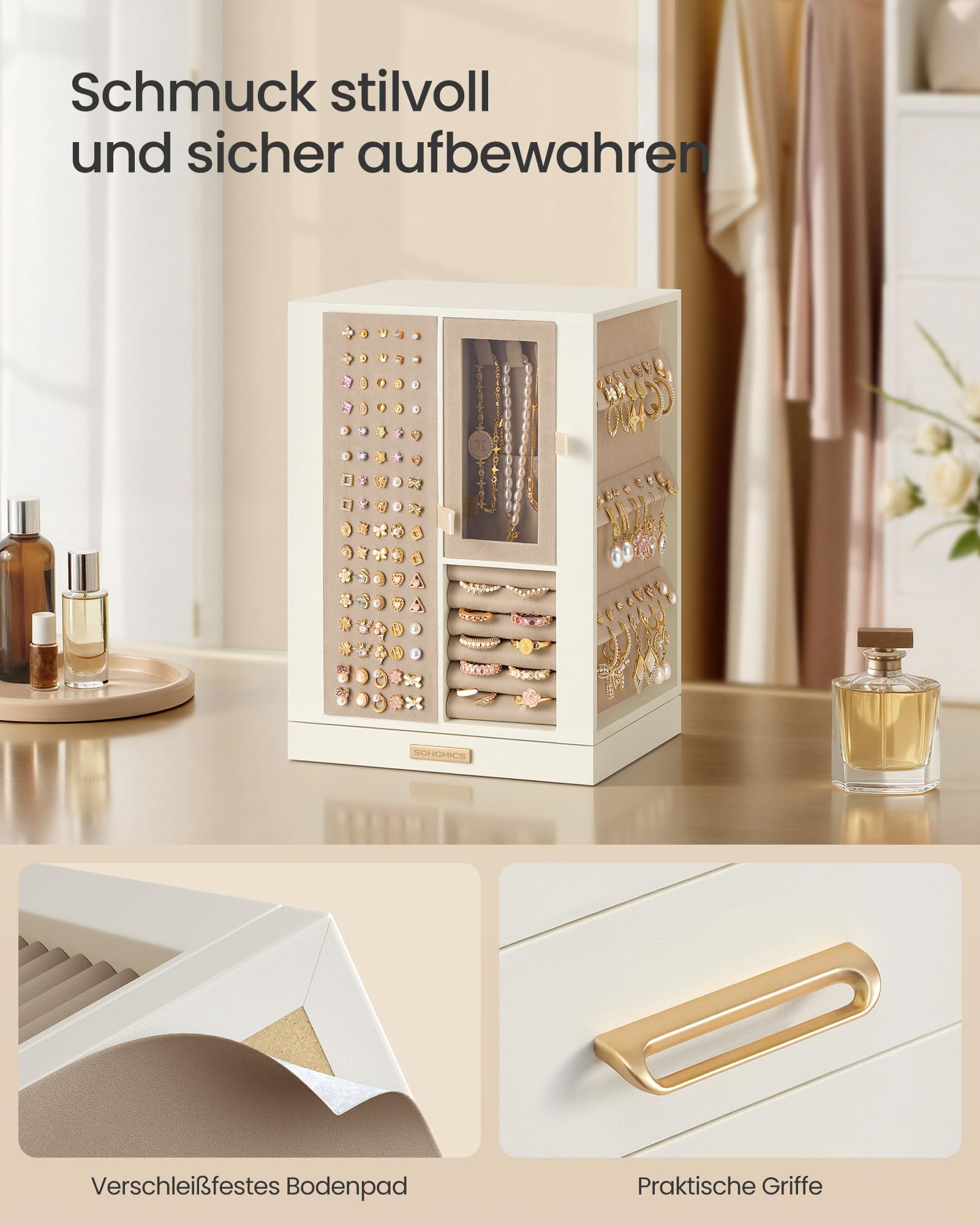 songmics-schmuckk-stchen-jbc211wd01-360-drehbar-4-schubladen-cremewei image 6