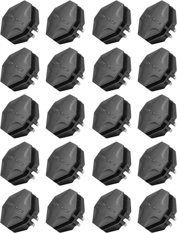 songmics-verbindungsst-ck-kunststoff-20-st-ck-f-r-diy-steckregal-schwarz image 1